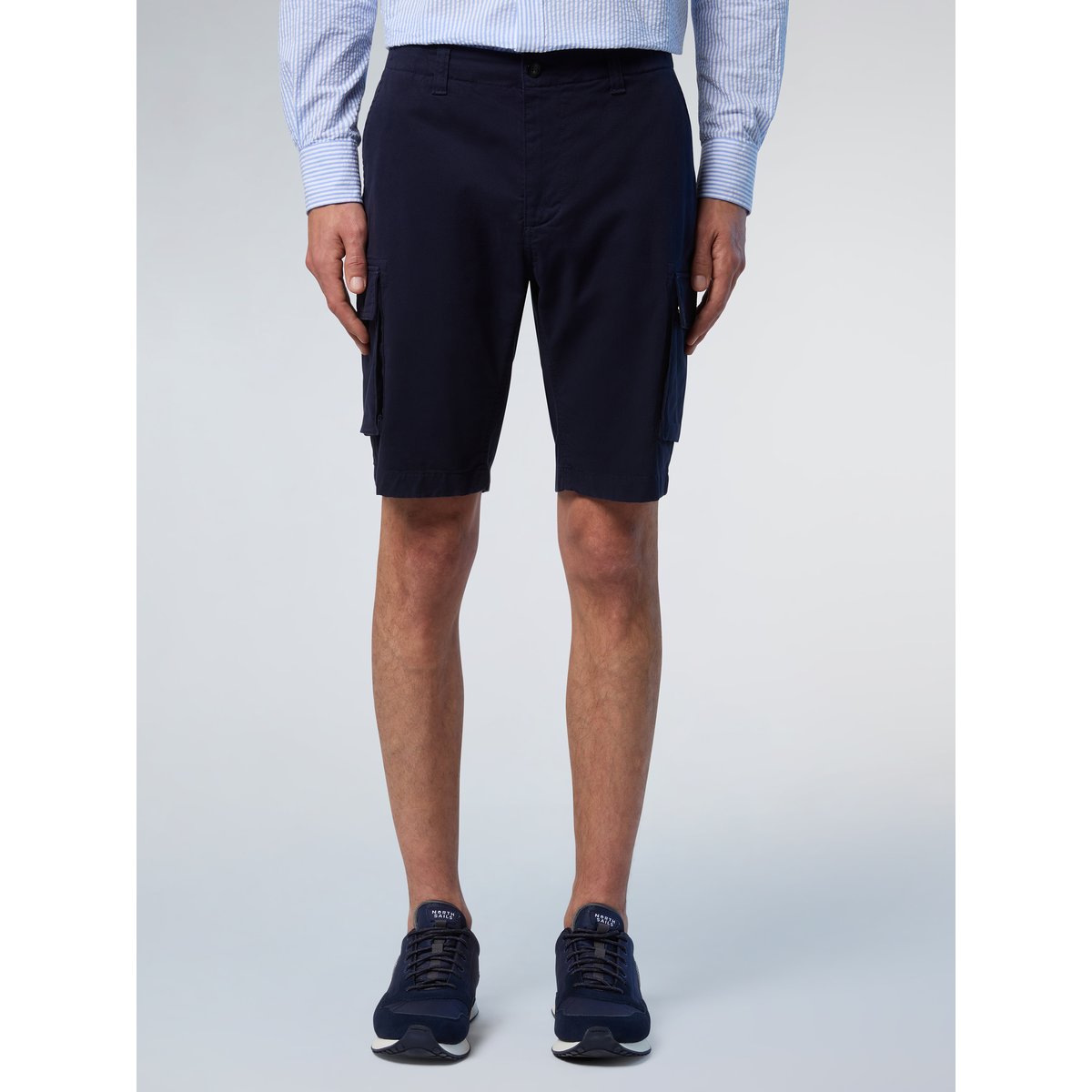 Short cargo en gabardine America bleu marine, NORTH SAILS