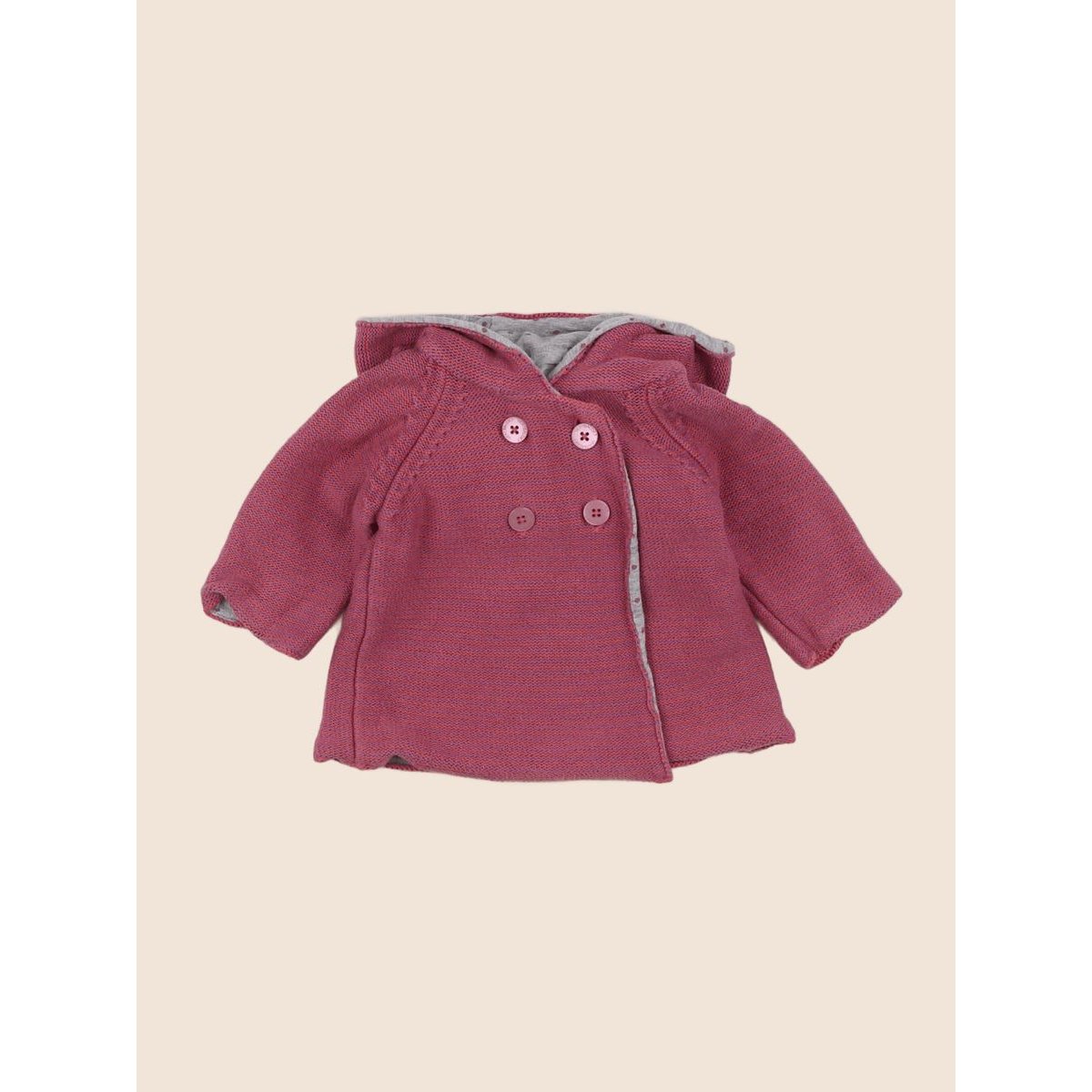 Gilet - Très bon état rose, VERTBAUDET