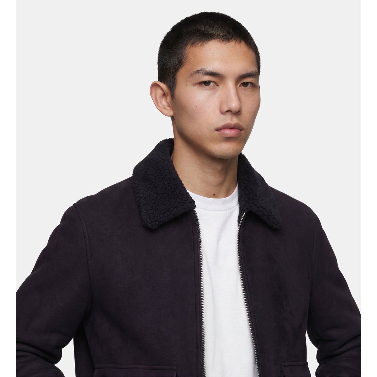 Blouson aviateur taviator noir, GALERIES LAFAYETTE