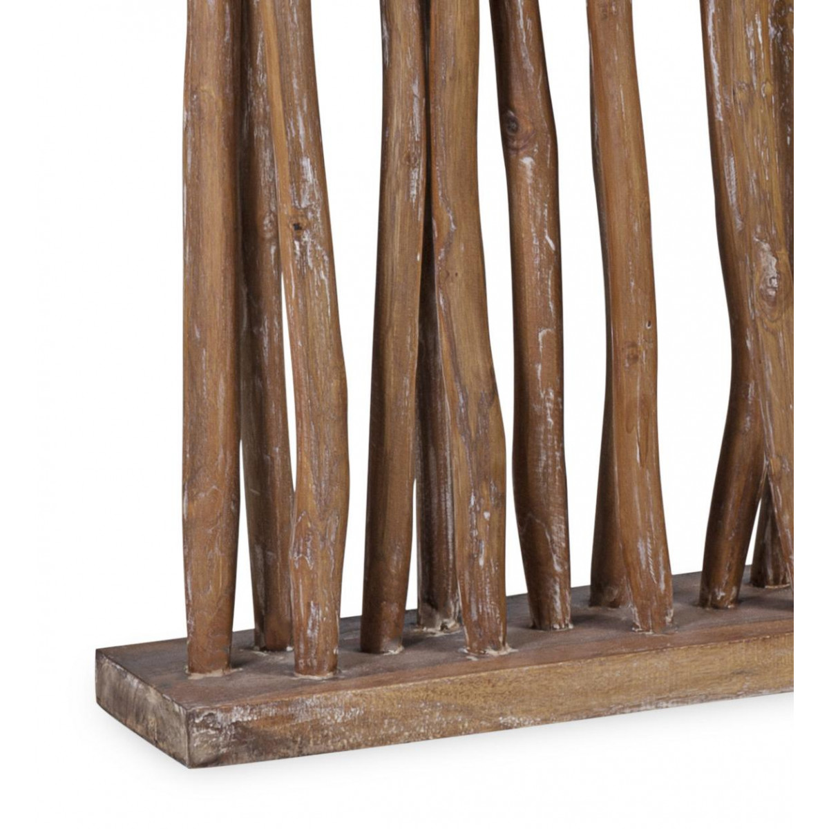 Paravent marron, DECORATION D’AUTREFOIS