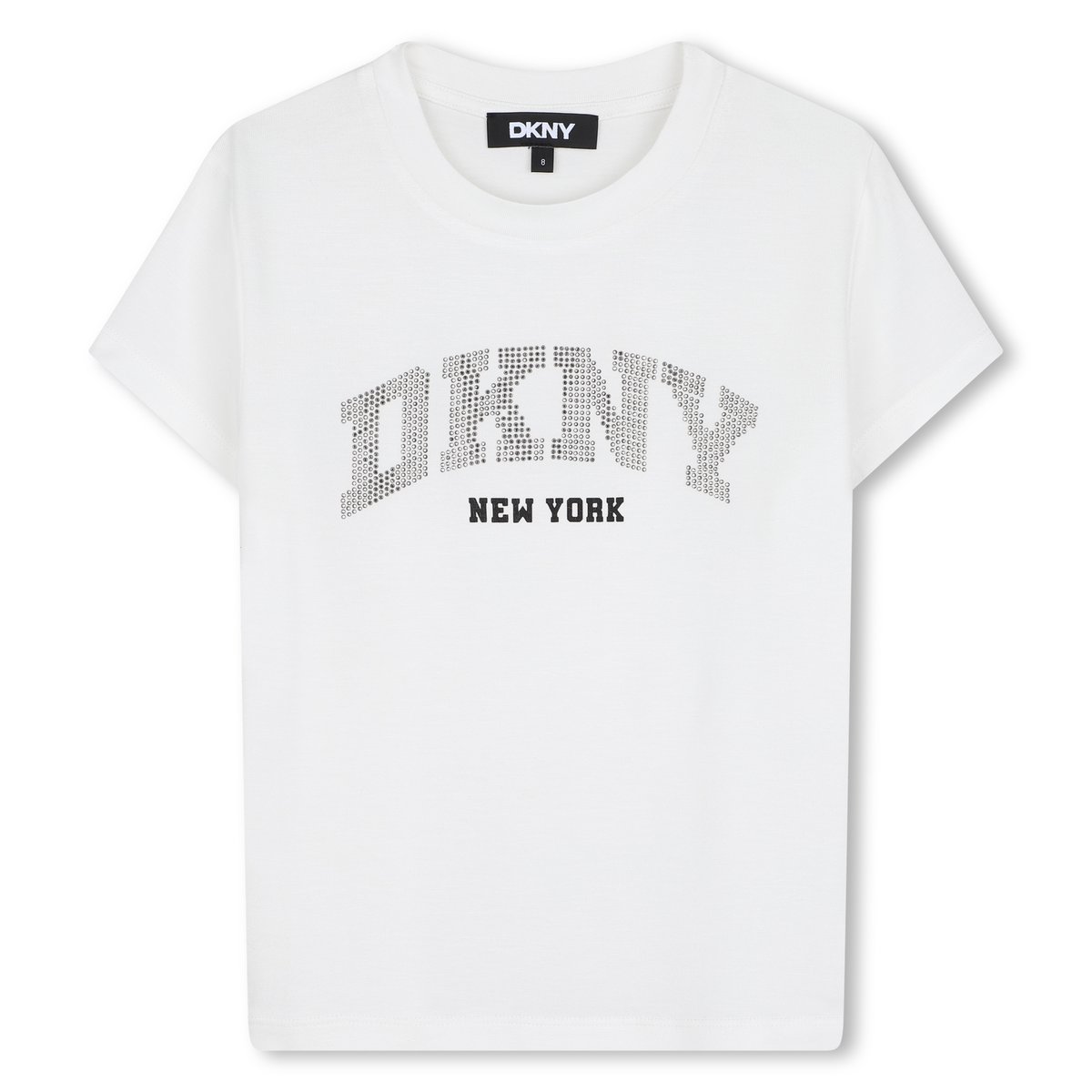 Tee-shirt manches courtes offwhite, DKNY