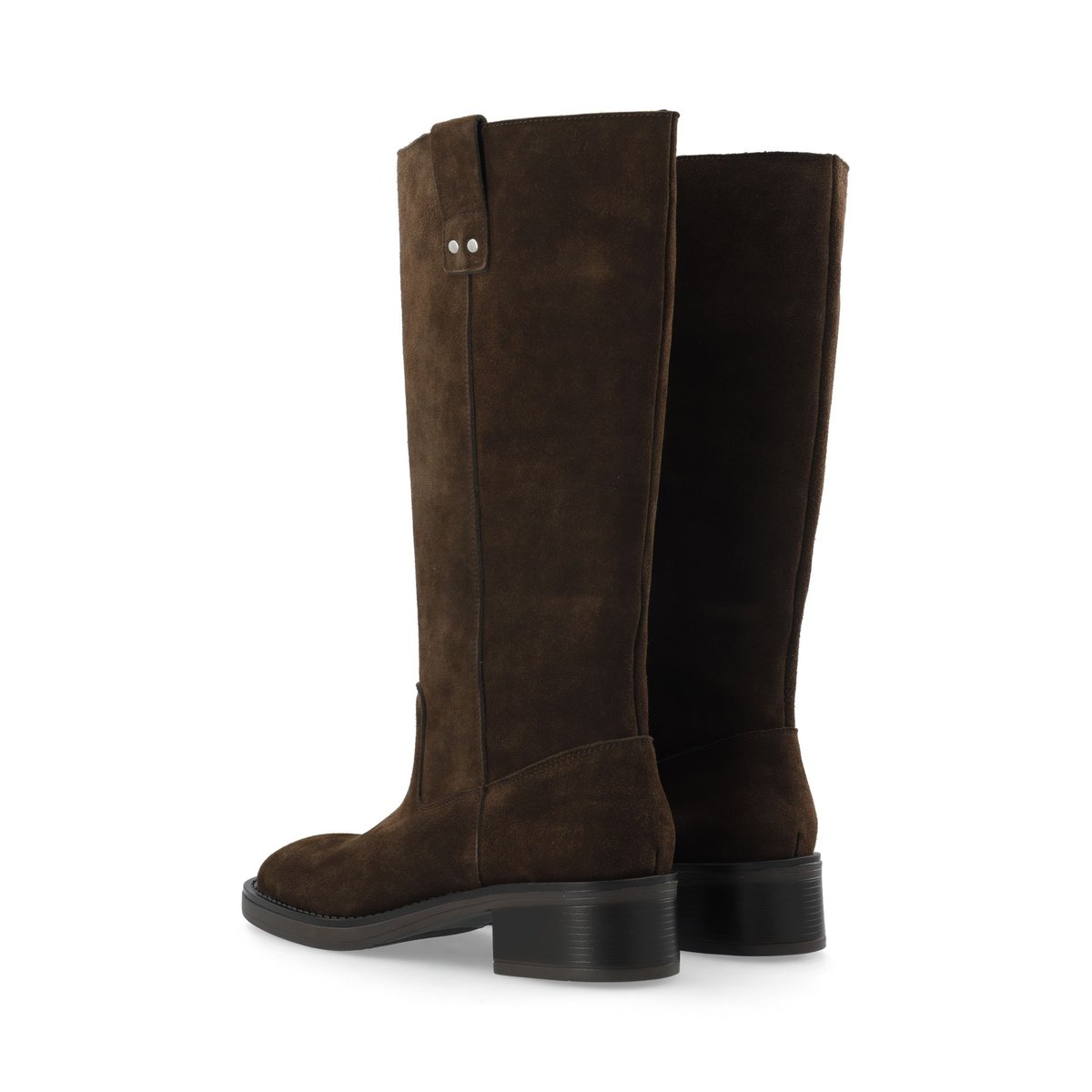 Bottes Longues marron - brown1, BIANCO