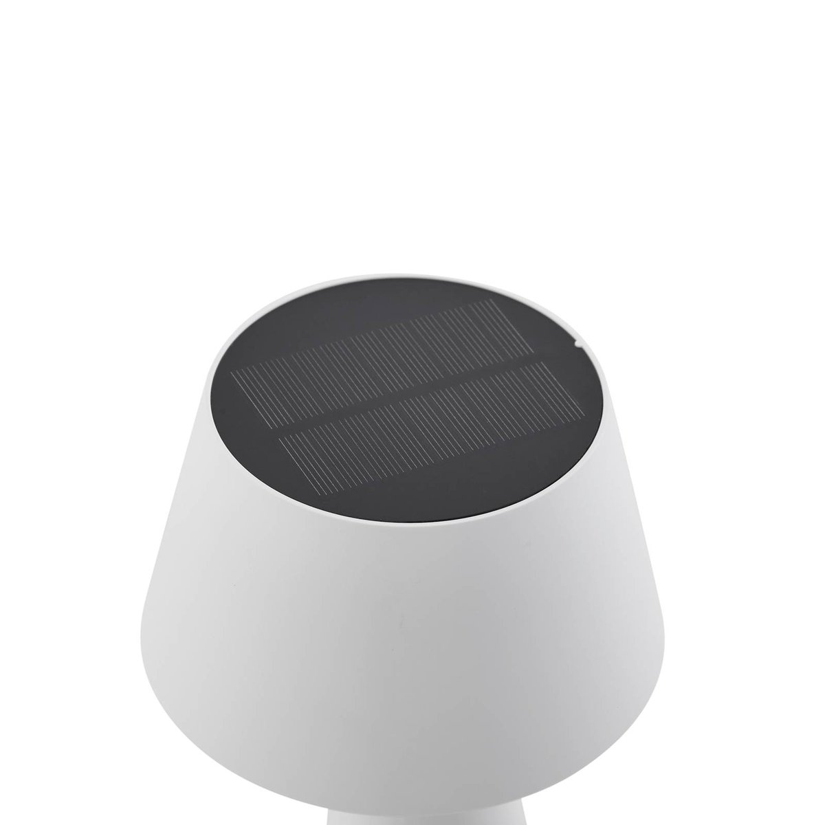 Lampe solaire  moderneLED, Lirinor blanc, LINDBY