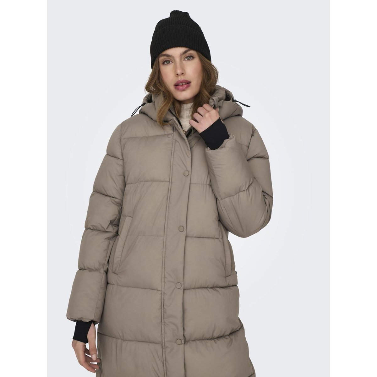 Doudoune taupe gray, ONLY