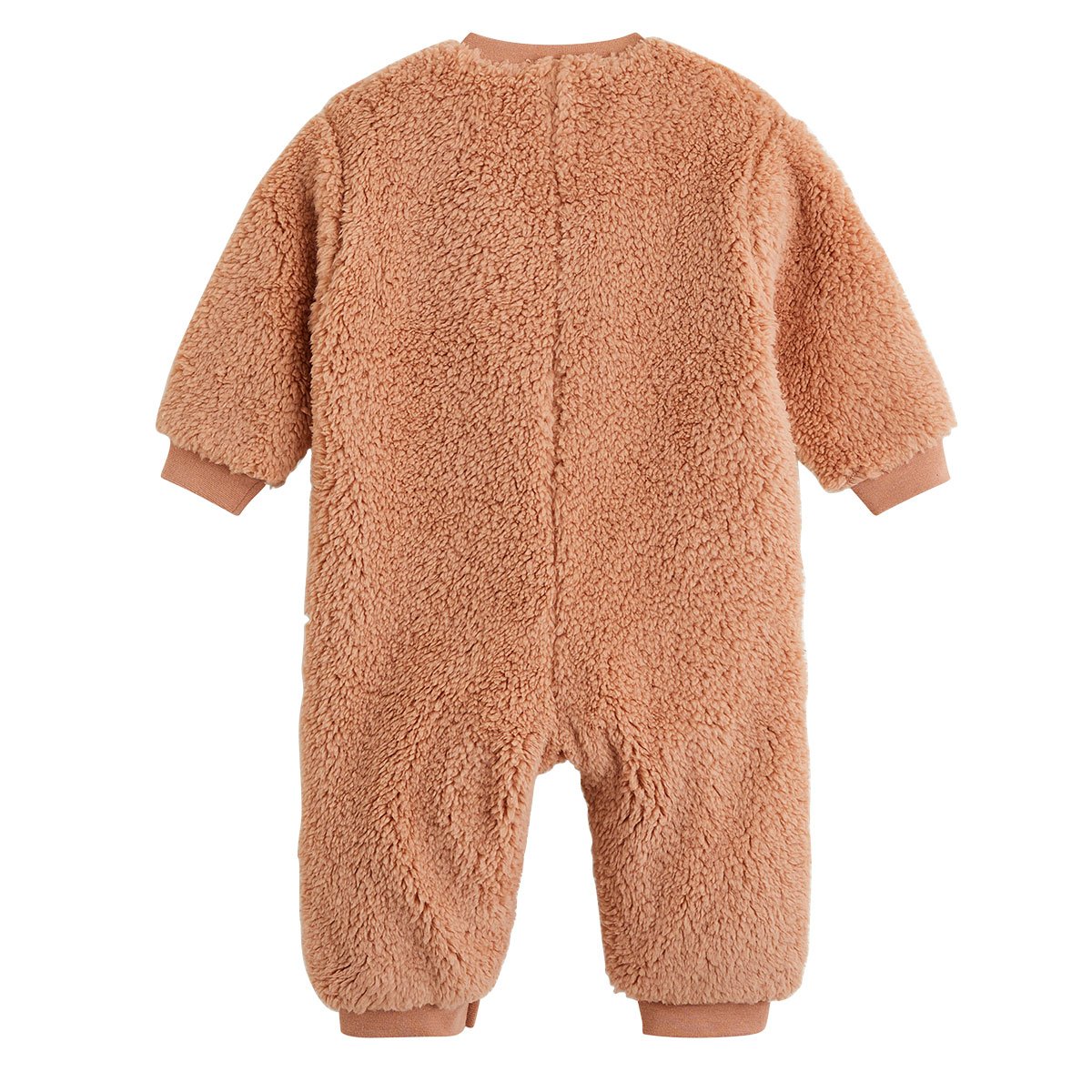 Surpyjama bébé en sherpa Aimée rose, PETIT BEGUIN