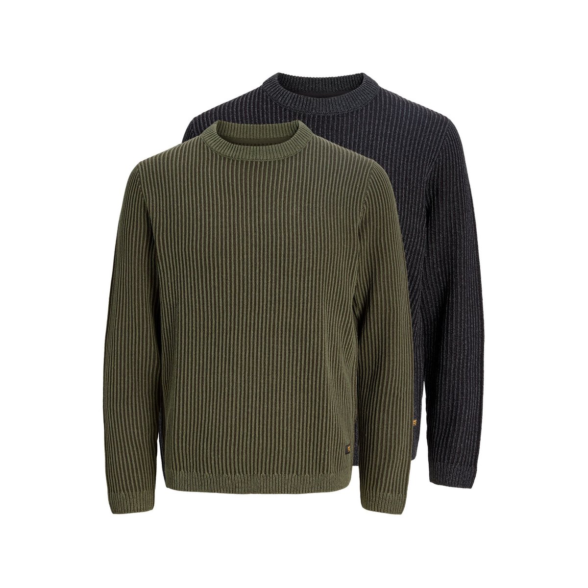 Pull En Maille black 1, JACK & JONES