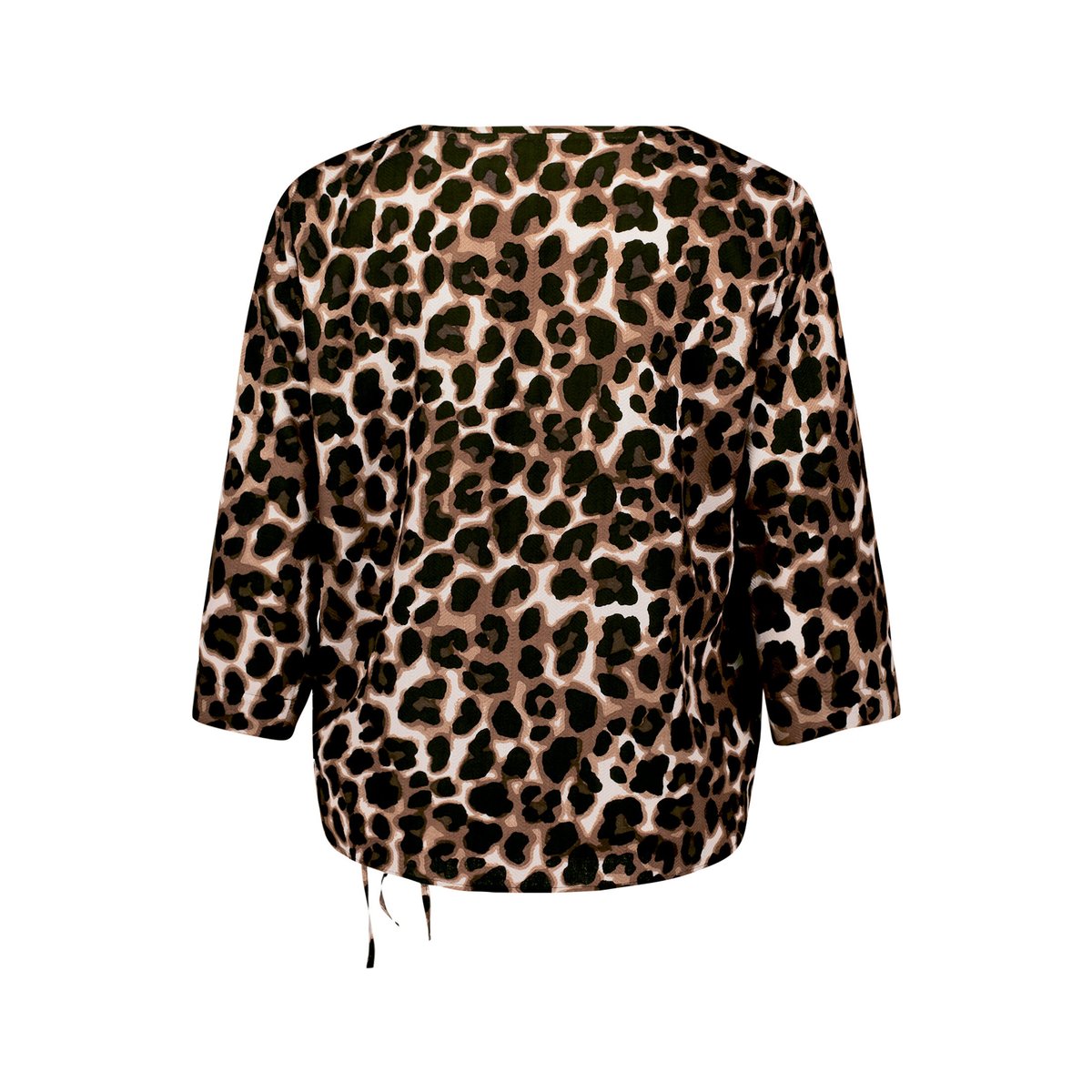 T-shirt façon blouse à imprimé brown/nature, BETTY & CO
