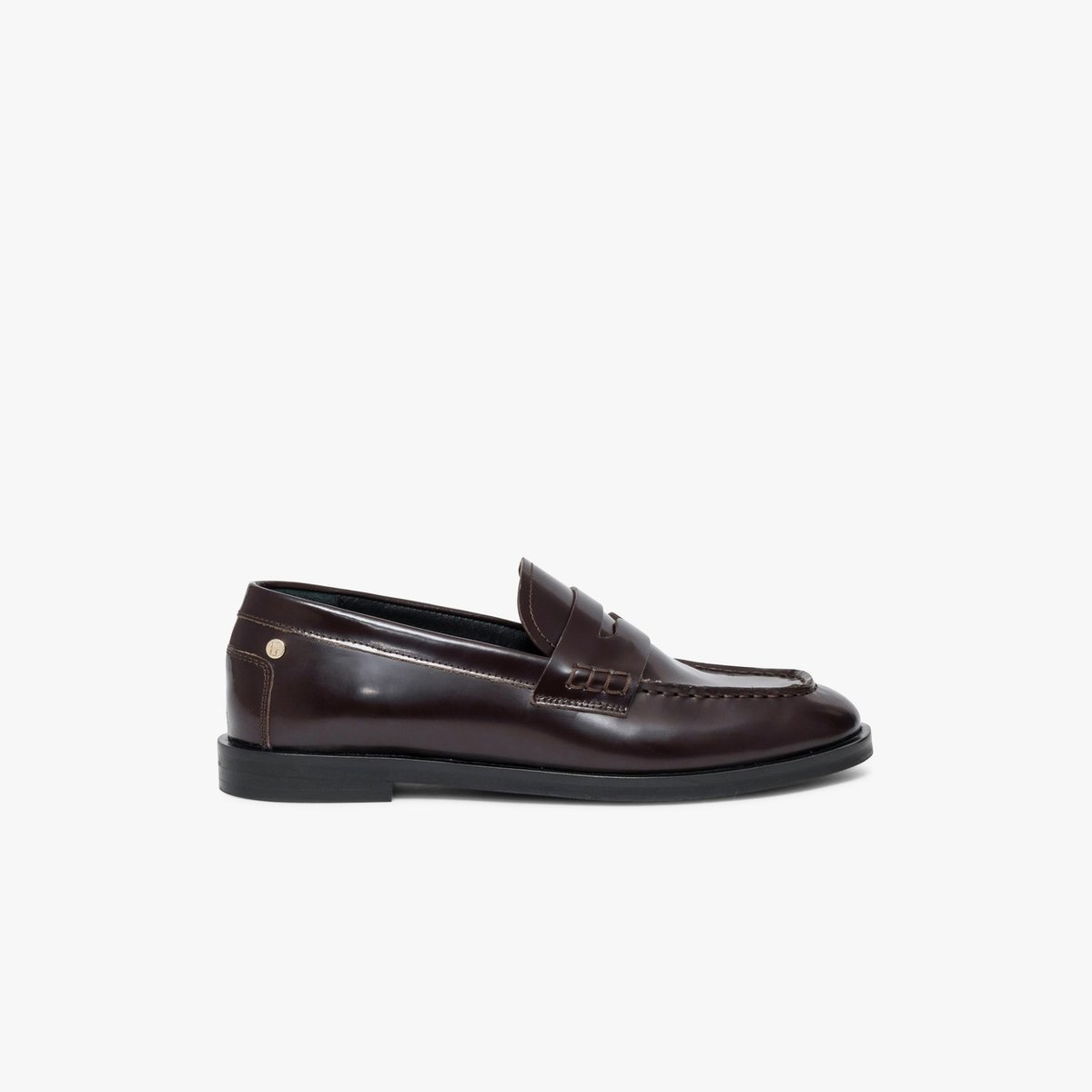 Mocassin en cuir AIDA violet pourpre, BOCAGE