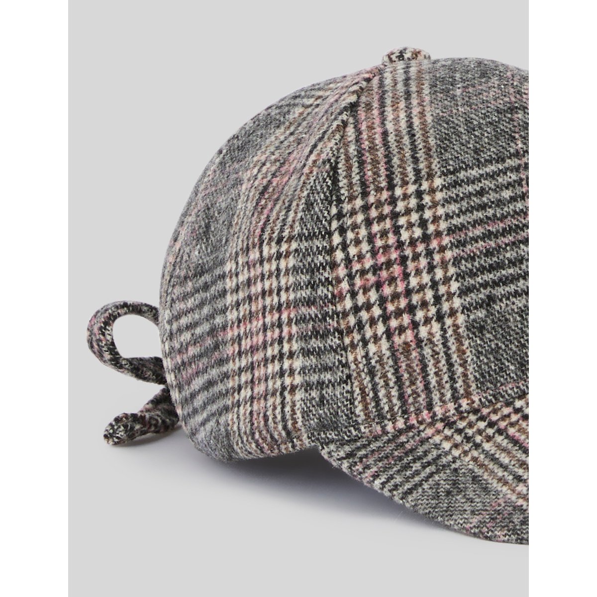 Casquette noeud gris foncé, BZB