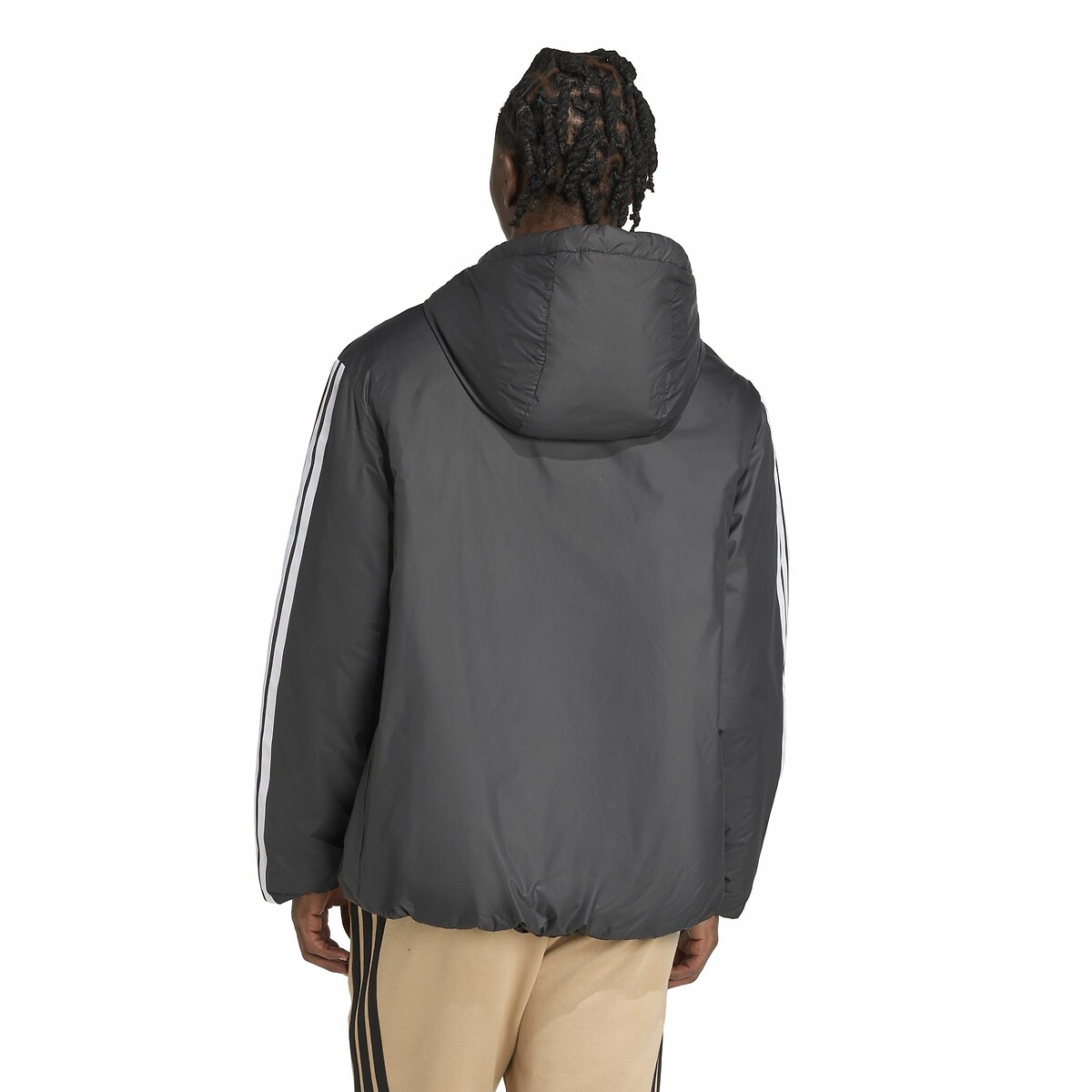 Doudoune essentielle 3 bandes noir, ADIDAS SPORTSWEAR
