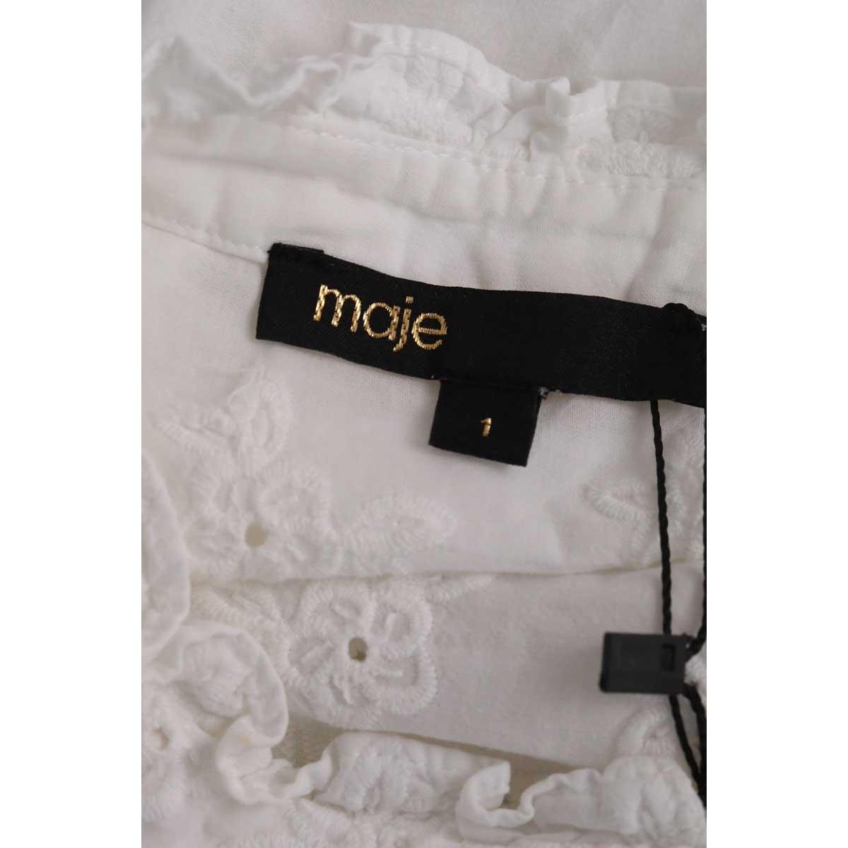 Blouse - Très Bon État blanc, MAJE