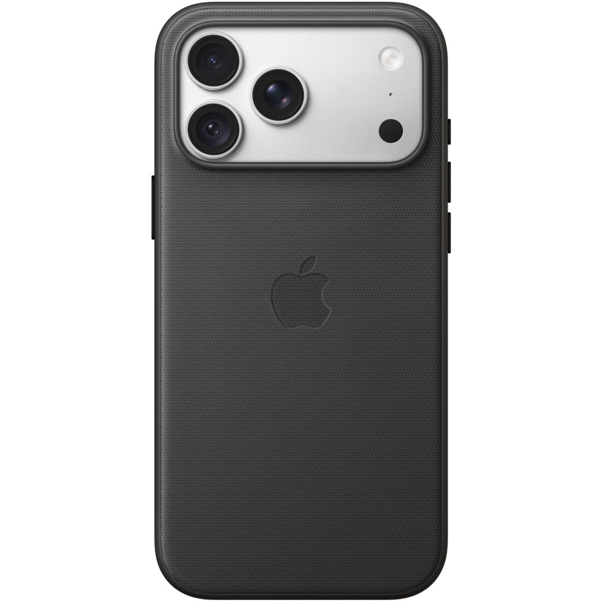 Coque iPhone 18 Pro Max TechWoven Noir Magsafe couleur unique, APPLE