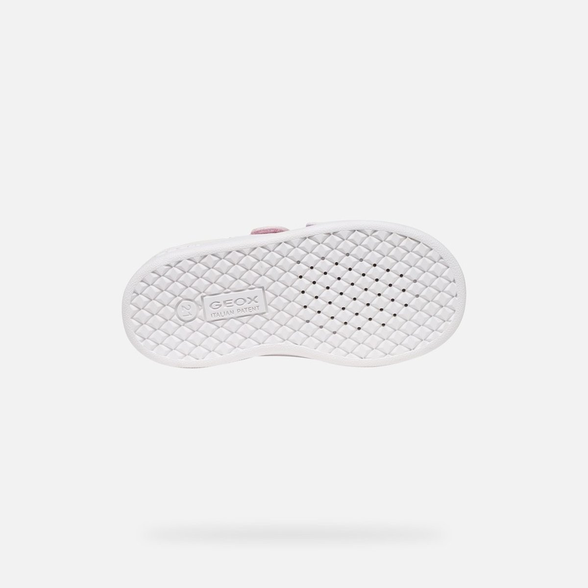 Baskets  B ECLYPER blanc/rose, GEOX