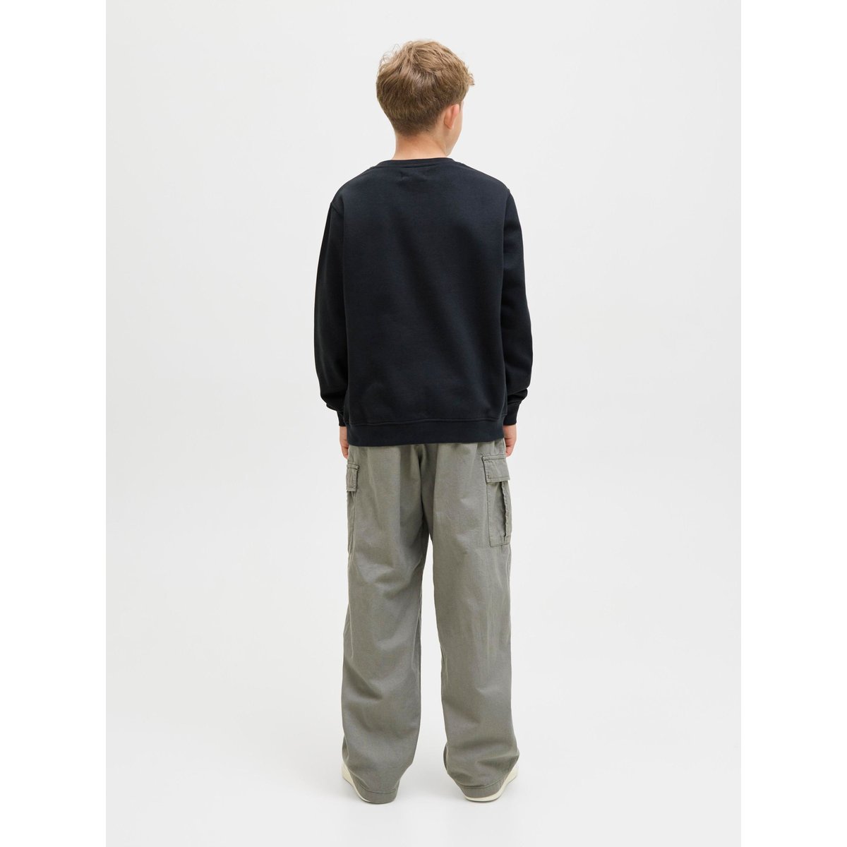 Sweat-Shirt noire - black, JACK & JONES JUNIOR