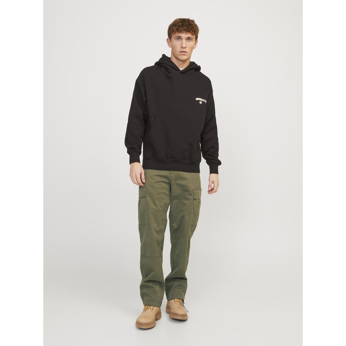 Pantalon Cargo dusty olive, JACK & JONES