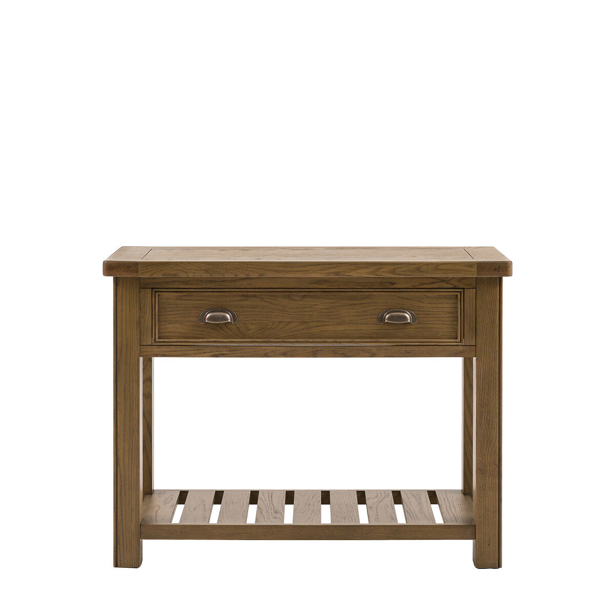 Toledo Oak 1 Drawer Console Table natural oak, SO'HOME