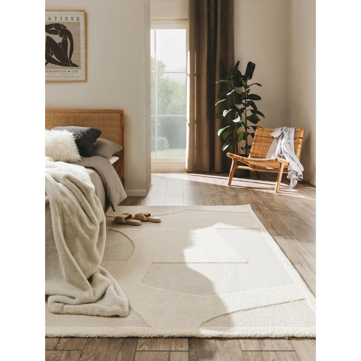 Tapis EVE crème/beige, BENUTA 