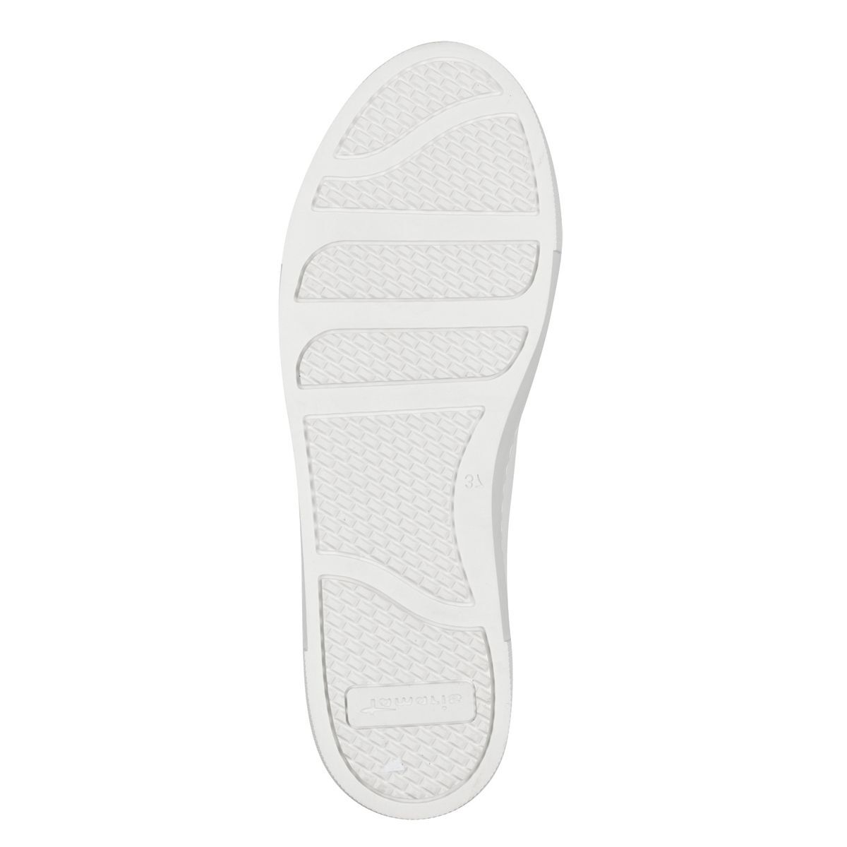 Basket à lacets blanc, TAMARIS