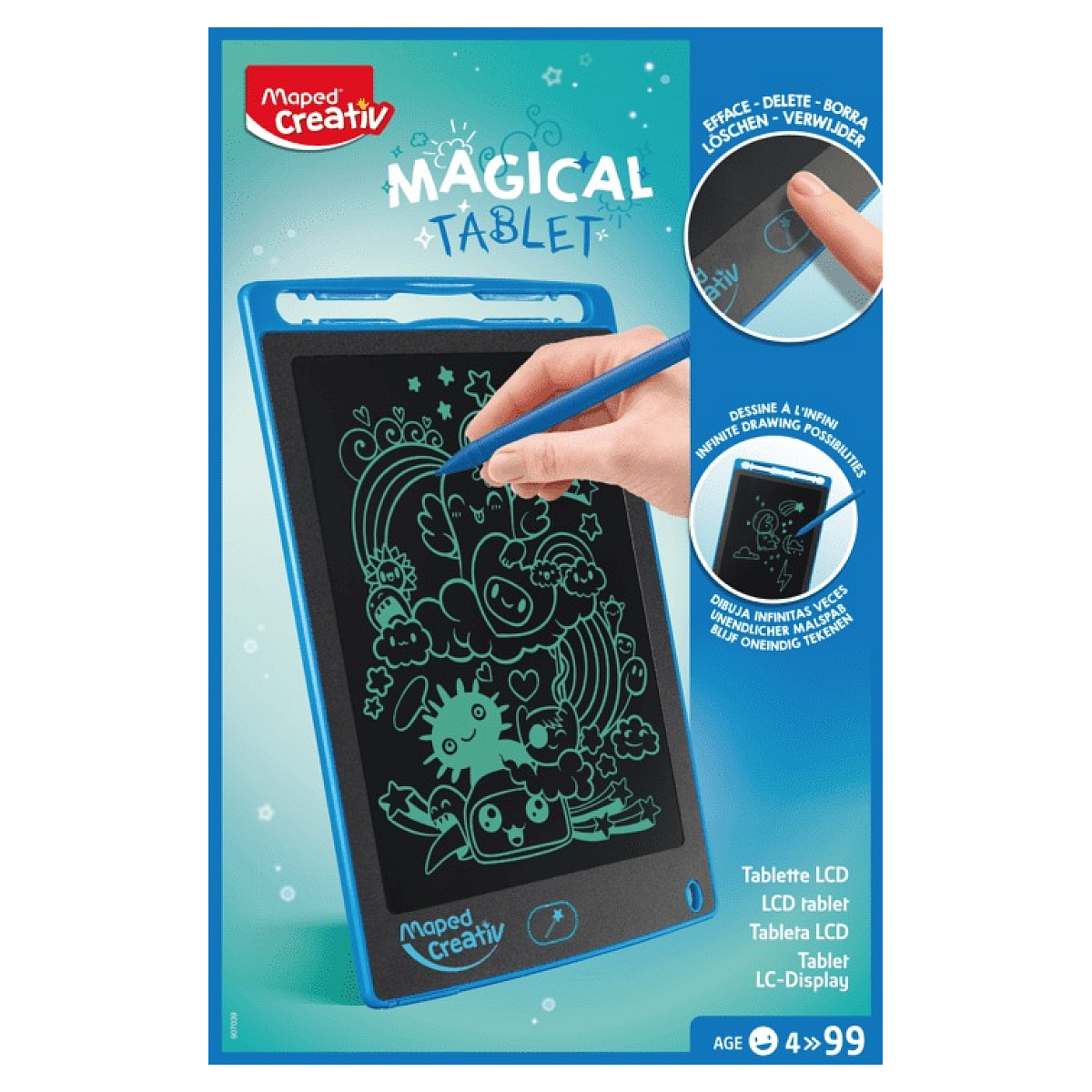 Tablette magique pour dessiner - Petit couleur unique, MAPED