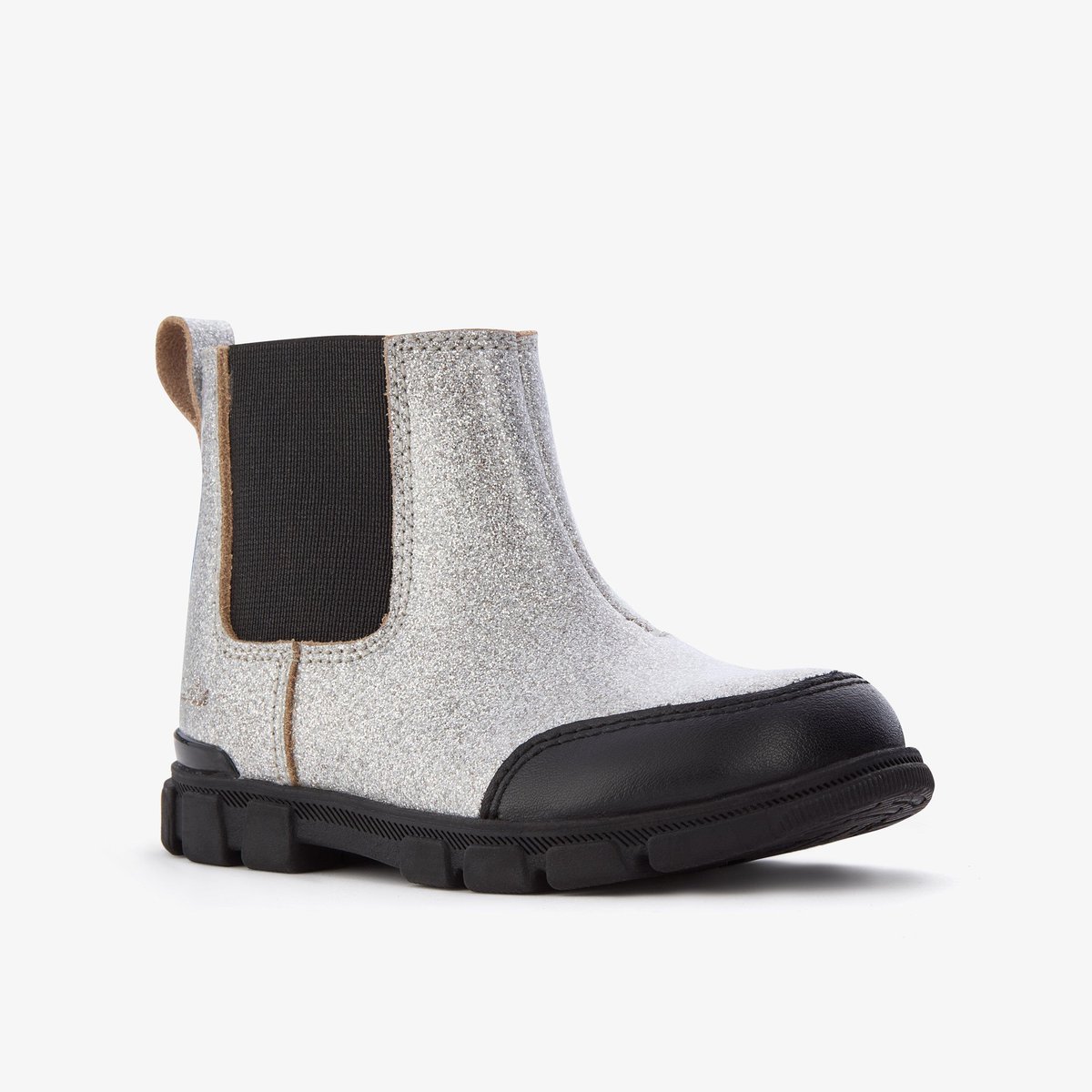 Boots Cuir EVYN CHELSEA T gris, CLARKS