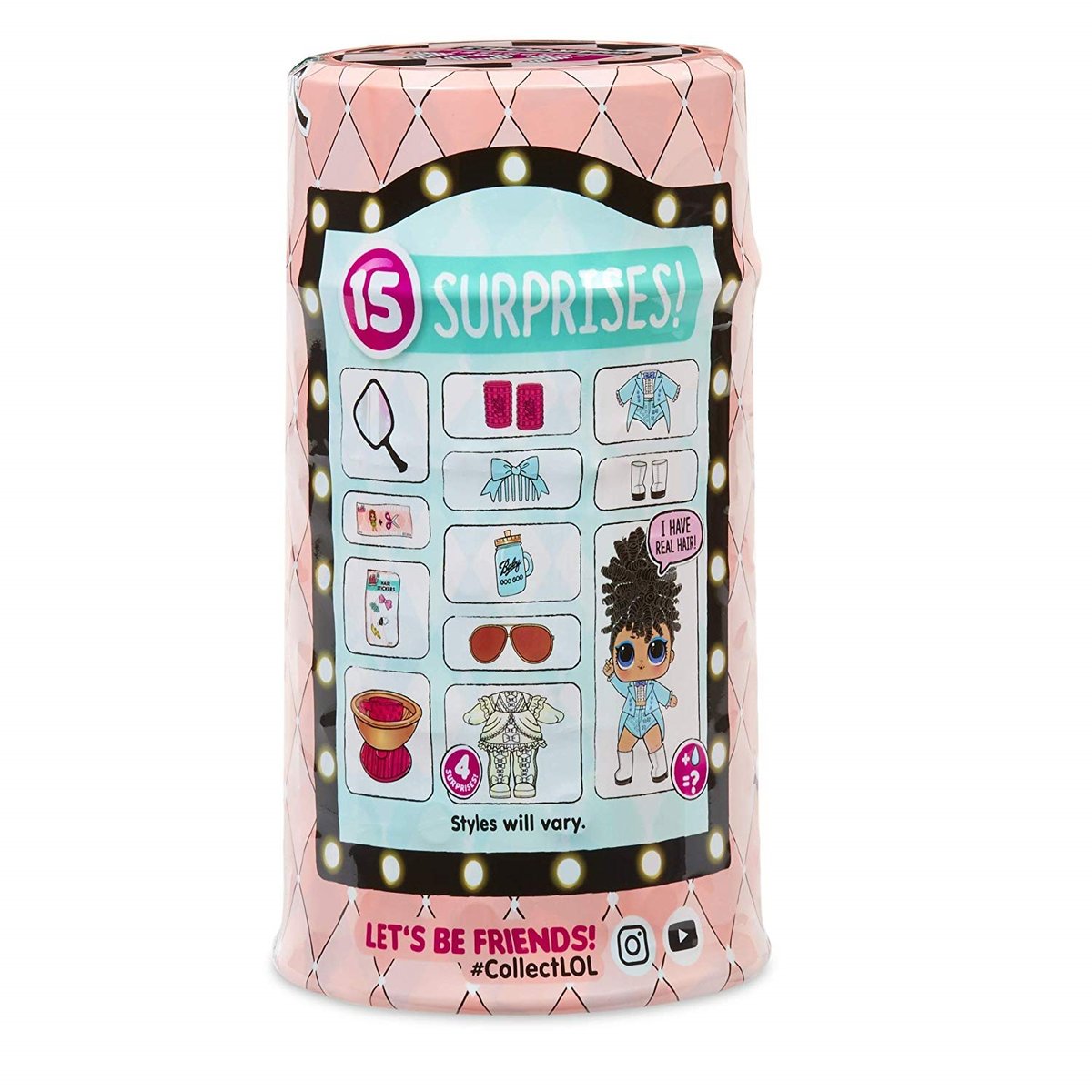 Zapf Creation 556220e7c-v1 Lol Surprise Série Hairgoals multicolore, ZAPF CREATION
