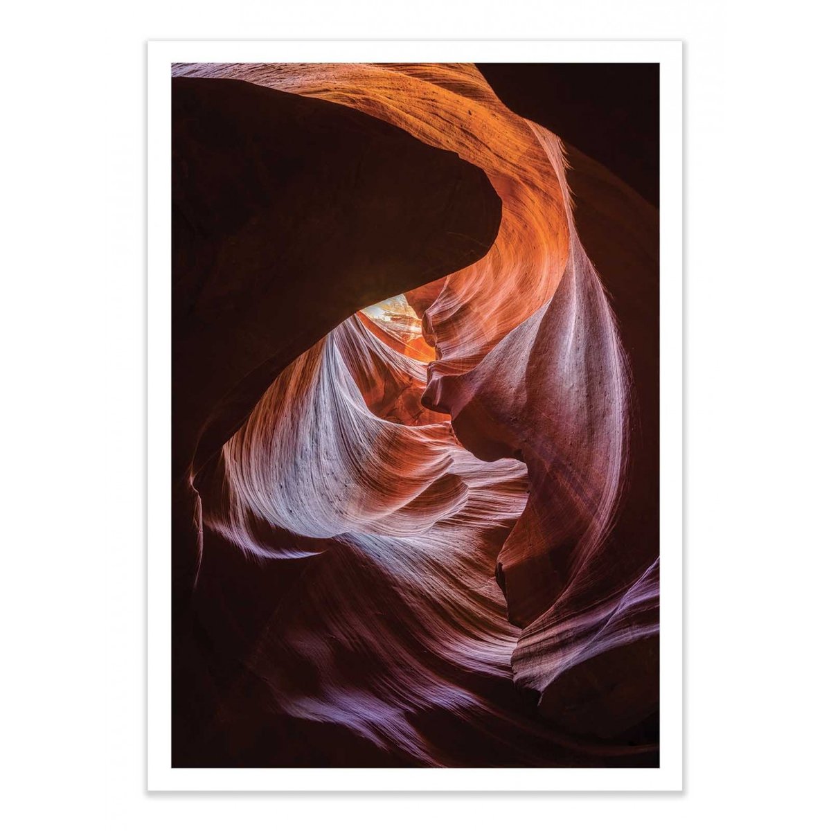 Affiche d’art et cadre noir 50 x 70 cm - Heart Of Fire - Sandipan Biswas affiche d'art, WALL EDITIONS