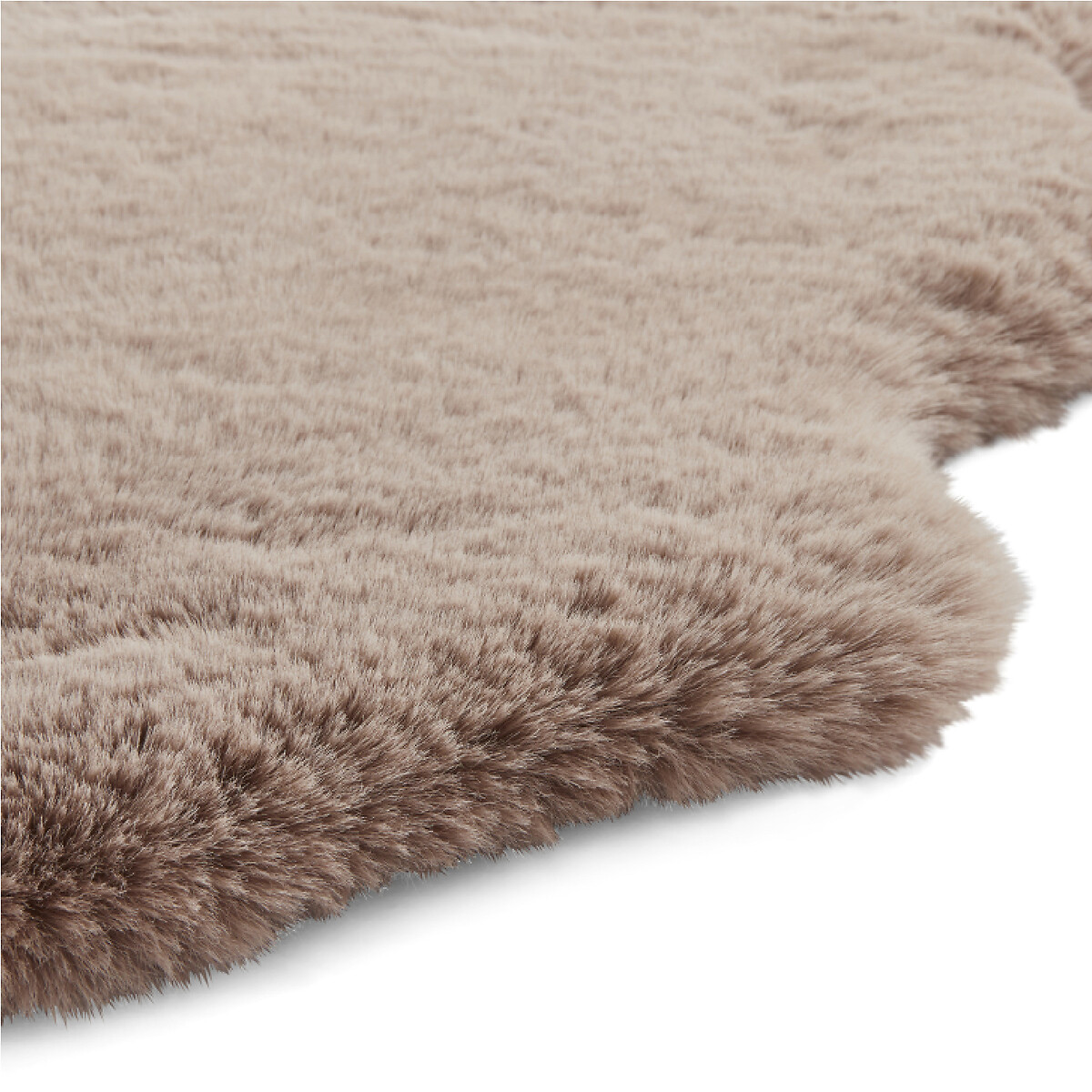 Teddy Soft Faux Single Sheepskin Rug 60x90cm mink, SO'HOME