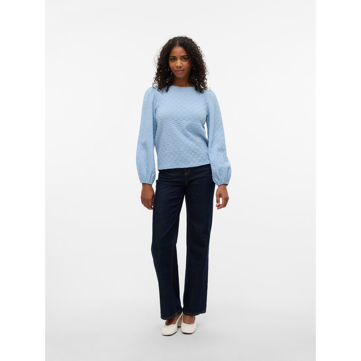 Blouse cashmere blue, VERO MODA