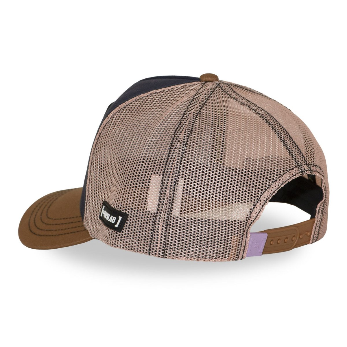 Casquette trucker Looney Tunes bleu marine/marron/rose clair/violet, CAPSLAB