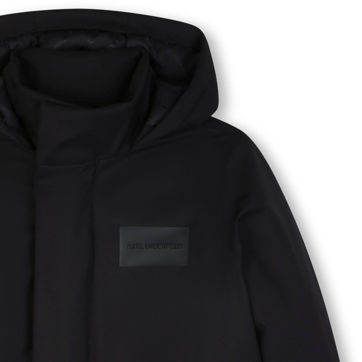 Parka à capuche black, KARL LAGERFELD KIDS