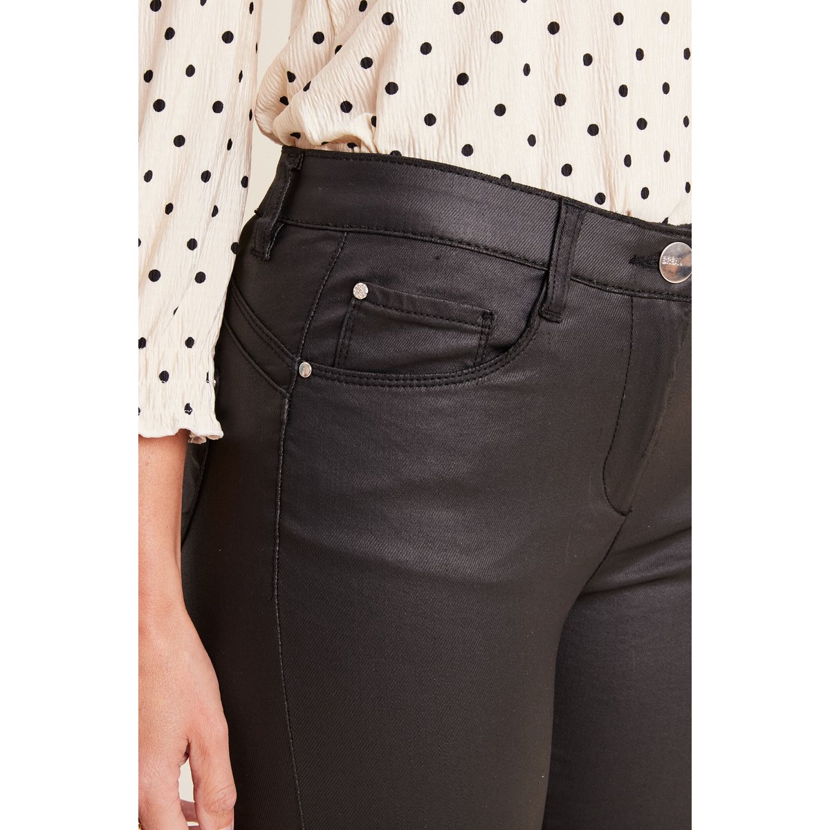 Pantalon magique ajusté noir, BREAL