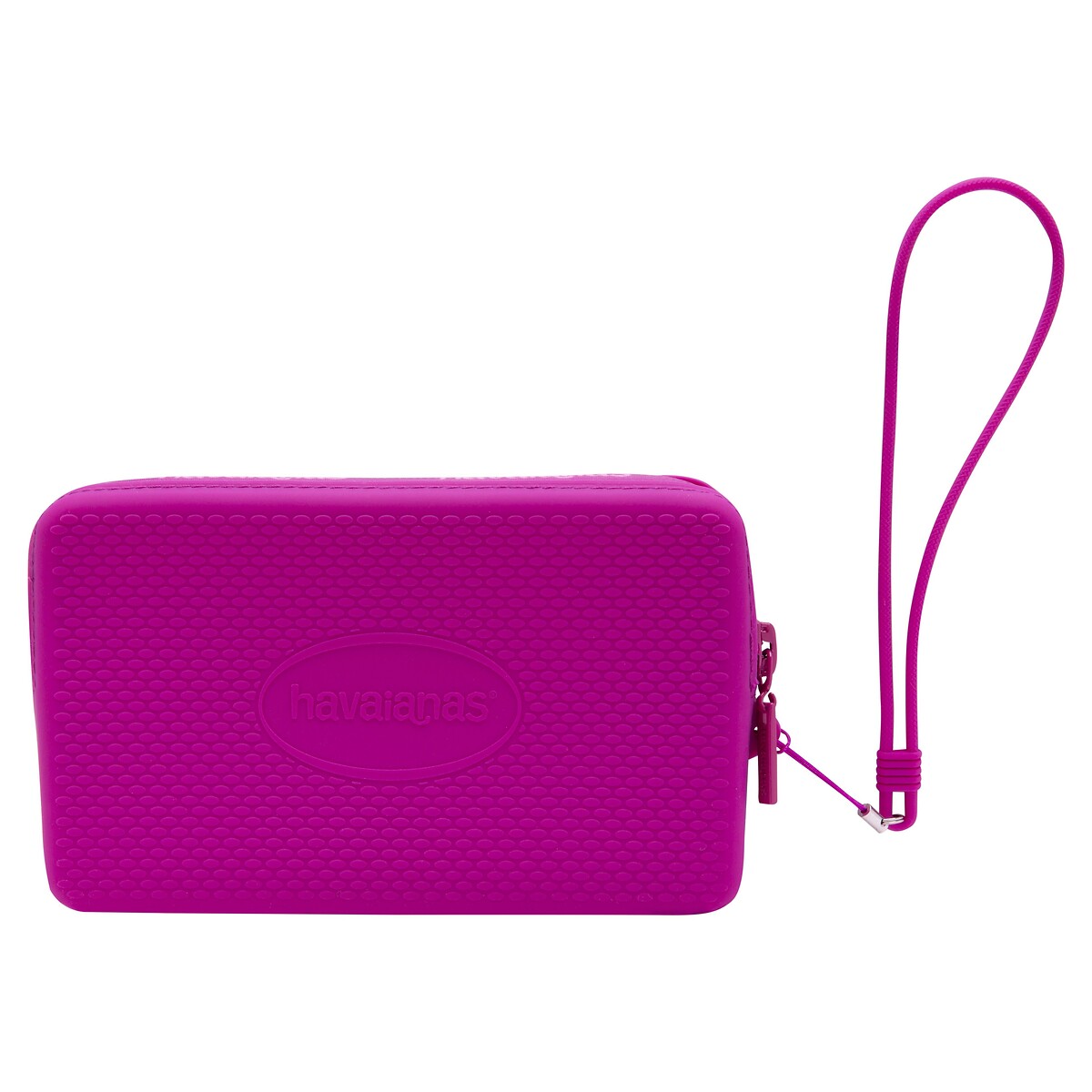 Pochette Silicone Mini Bag Logo rosa fucsia, HAVAIANAS