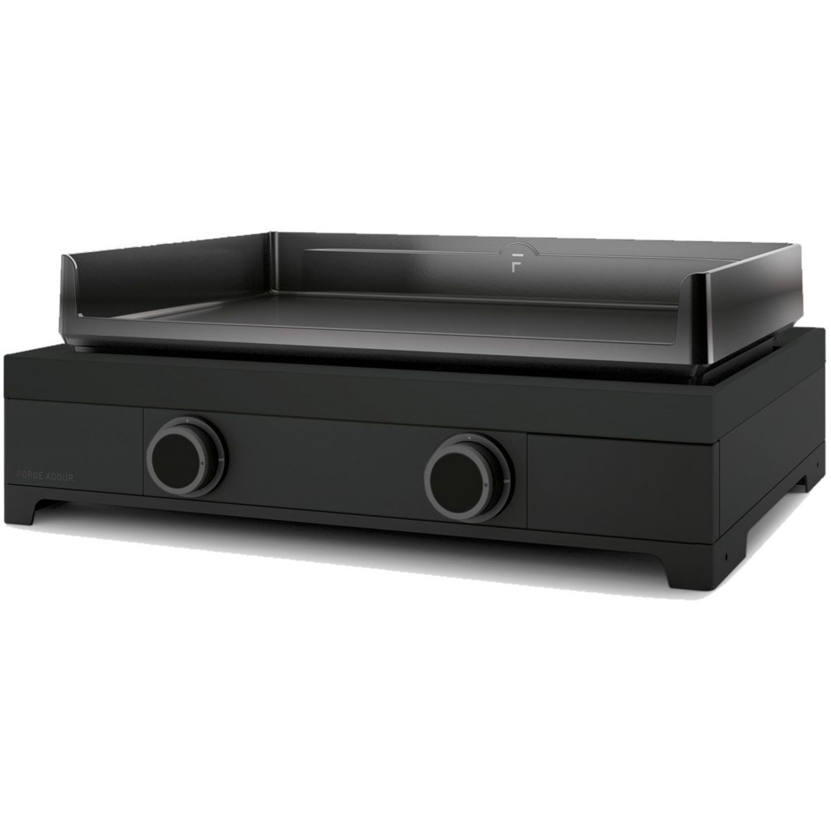 Plancha gaz FORGE ADOUR modern G 60 A N noir, FORGE ADOUR