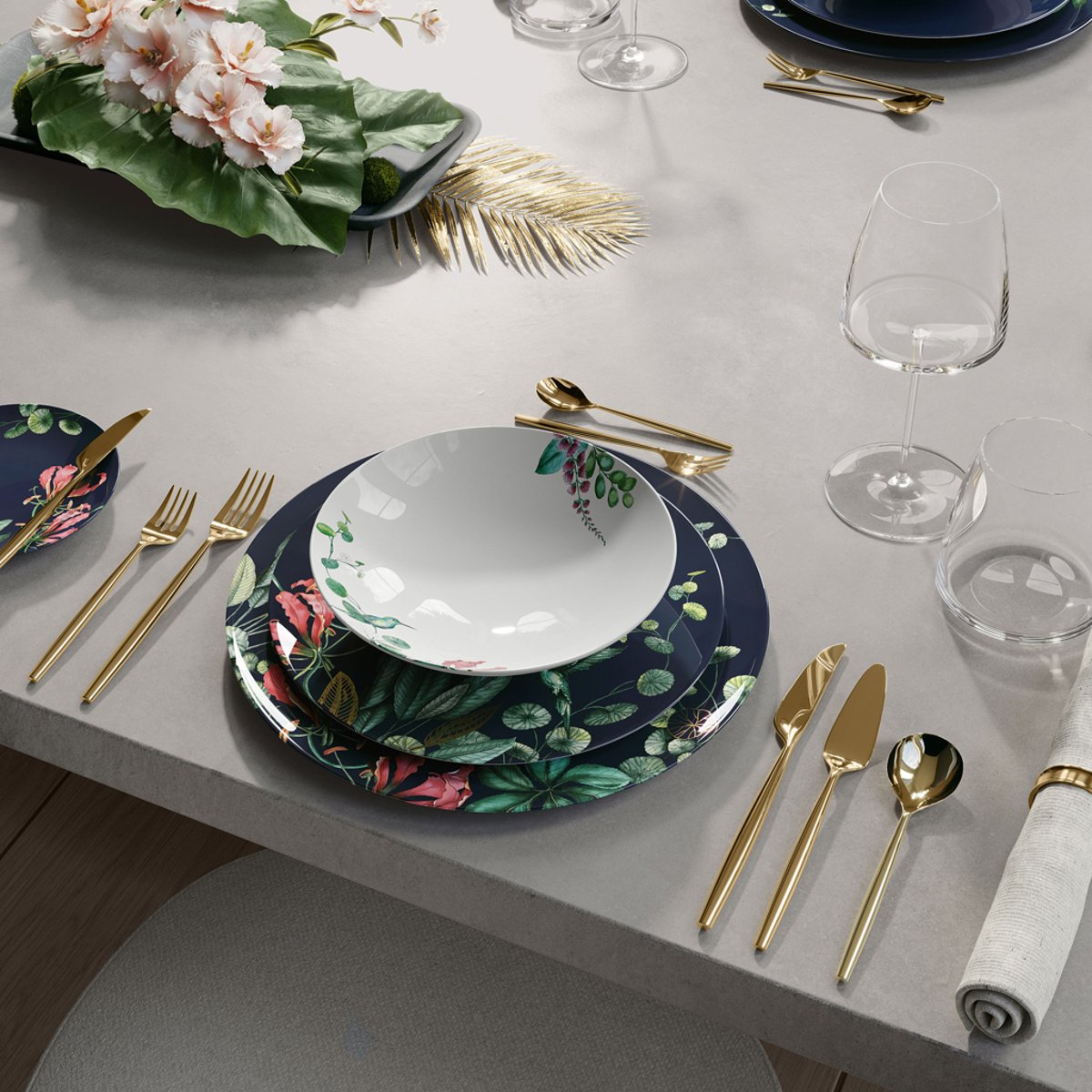 Assiette Plate 2 AVARUA couleur unique, VILLEROY & BOCH SIGNATURE