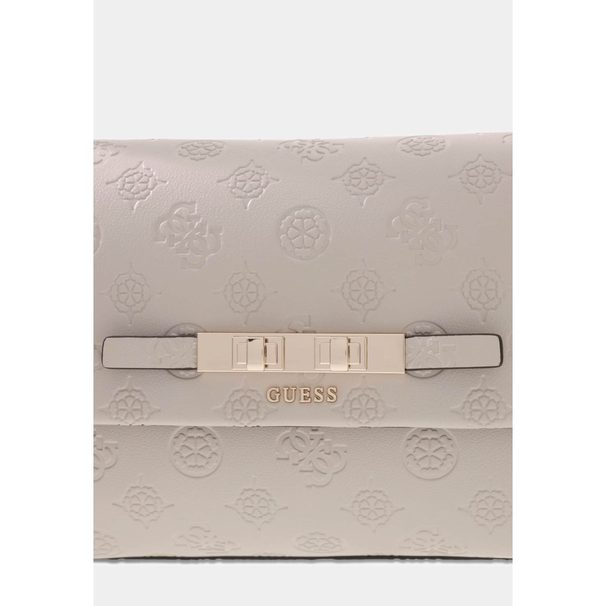 Logo Carmella Crossbody rouge foncé, GUESS