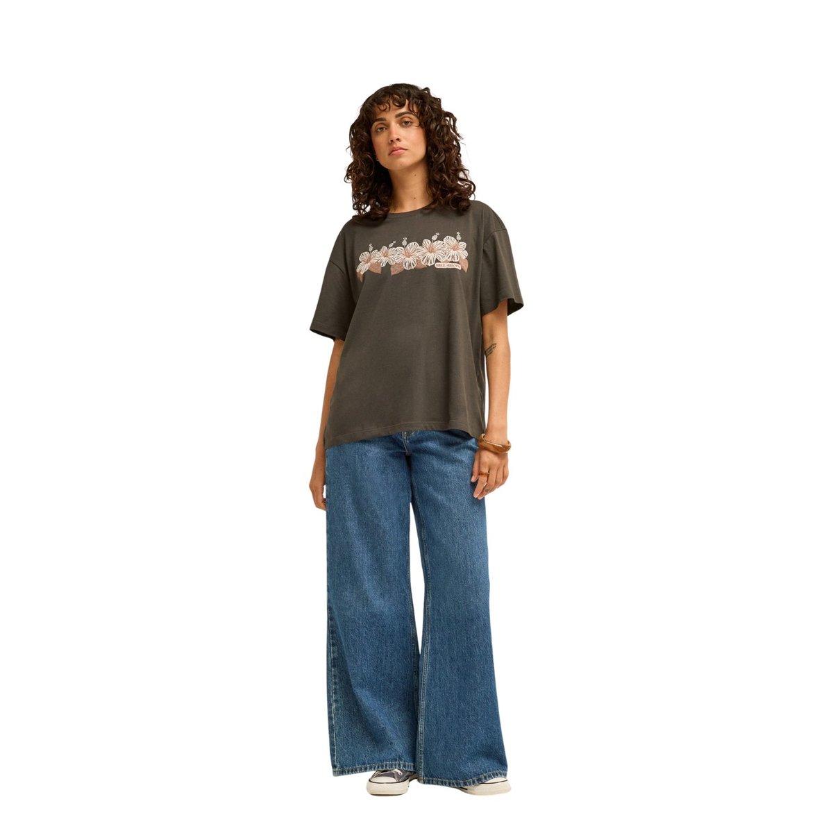 T shirt manches courtes HELLO SUNDOWN noir off black, BILLABONG