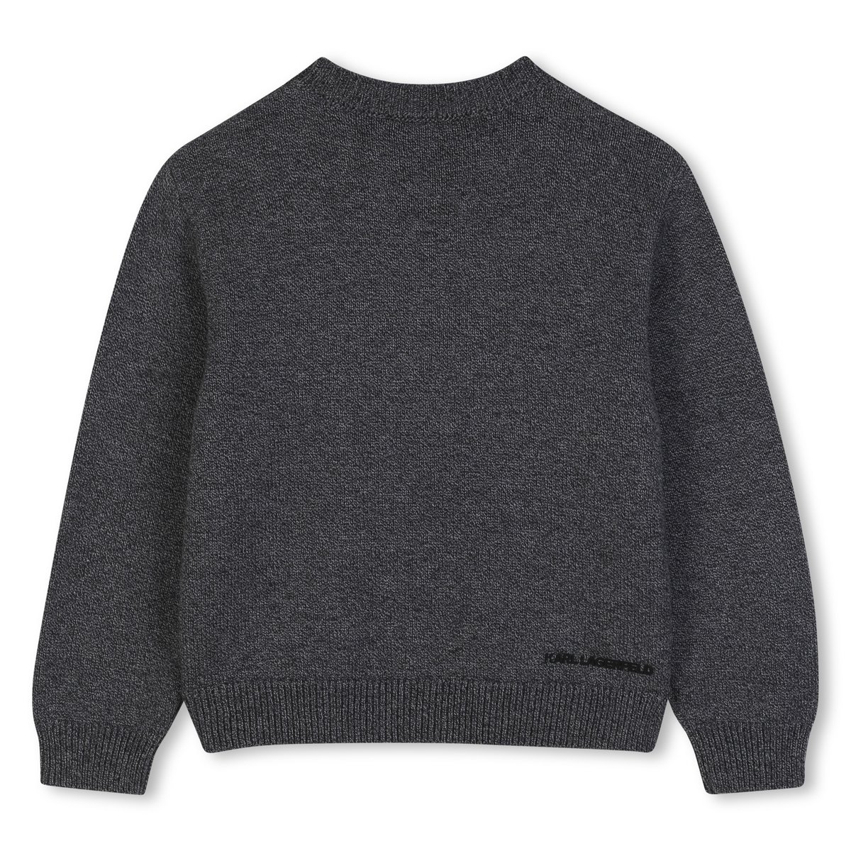 Pull manches longues gris fonce chine, KARL LAGERFELD KIDS
