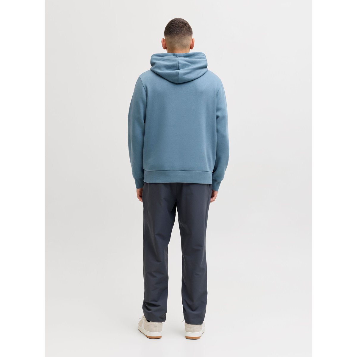 Sweat à capuche bleu, JACK & JONES