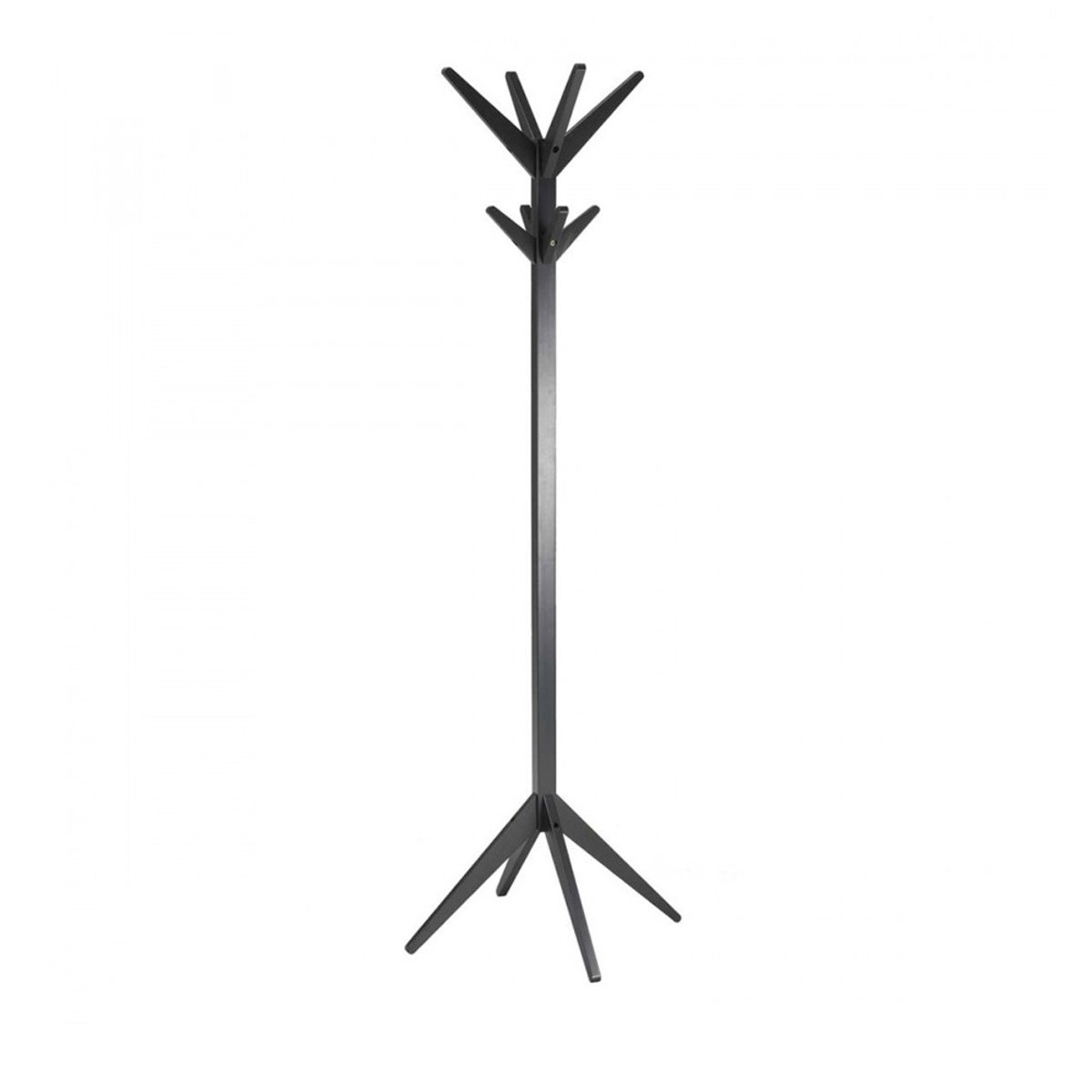 Porte-manteaux laqué- ELFY noir, WOOOD