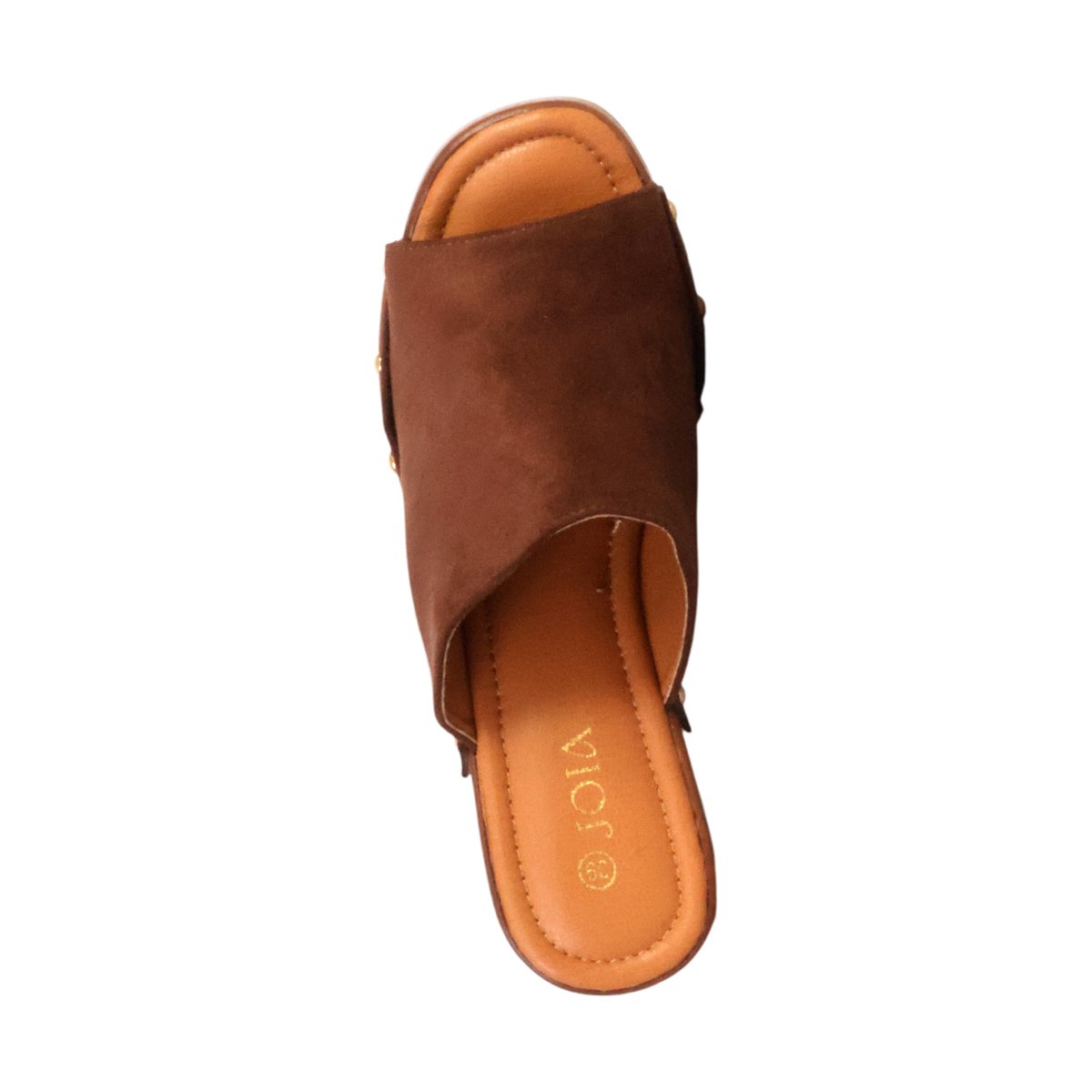 Sandales Talon à Enfiler marron, ENZA NUCCI