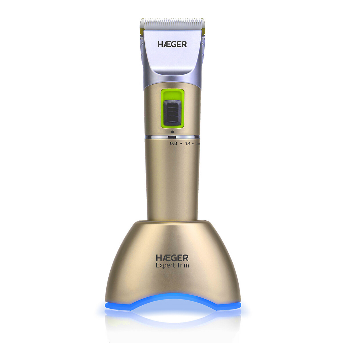 Aparador de cabelo HAEGER EXPERT TRIM, recarregável, da HAEGER dourado, HAEGER