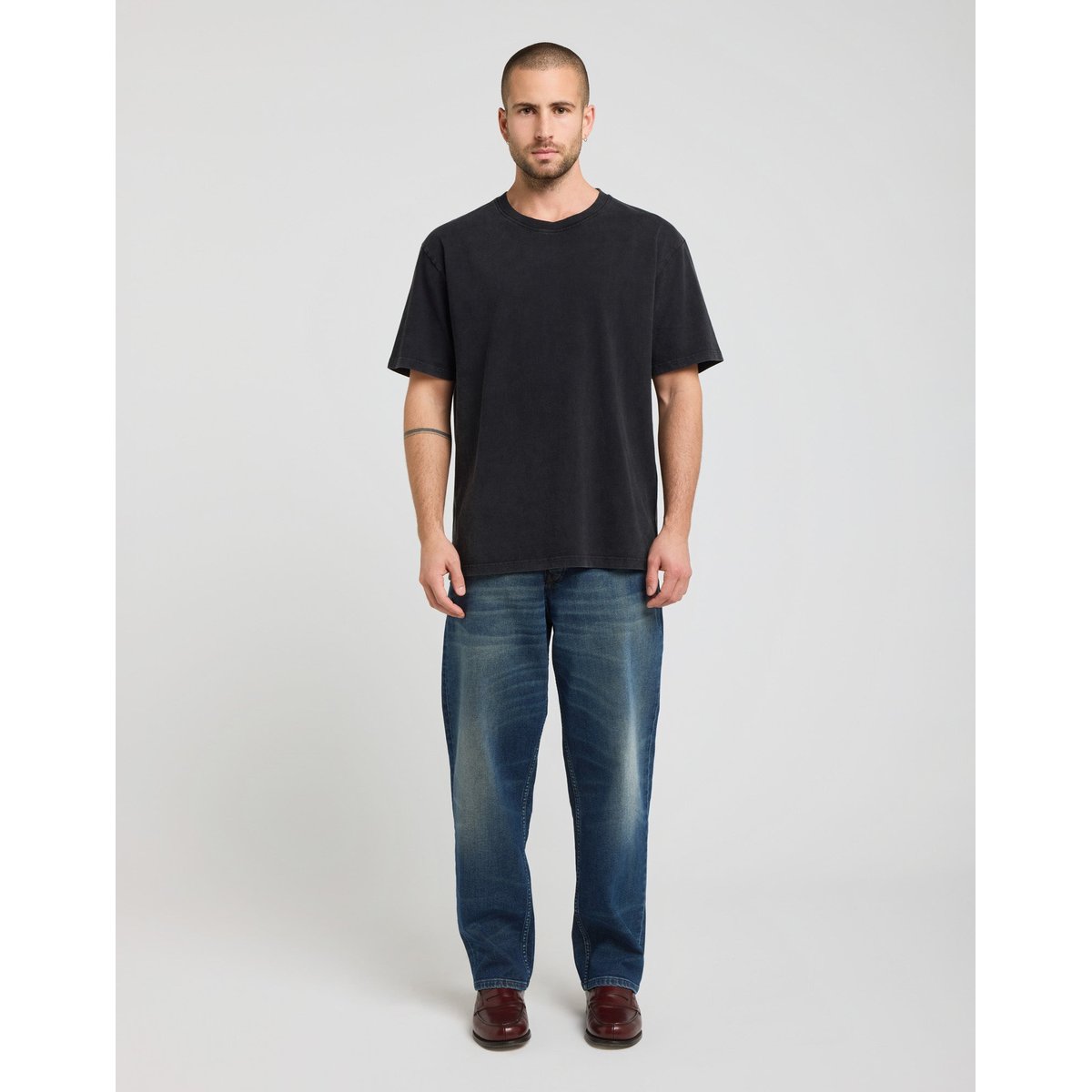 TSHIRT RELAX DARKY noir mat, PULLIN
