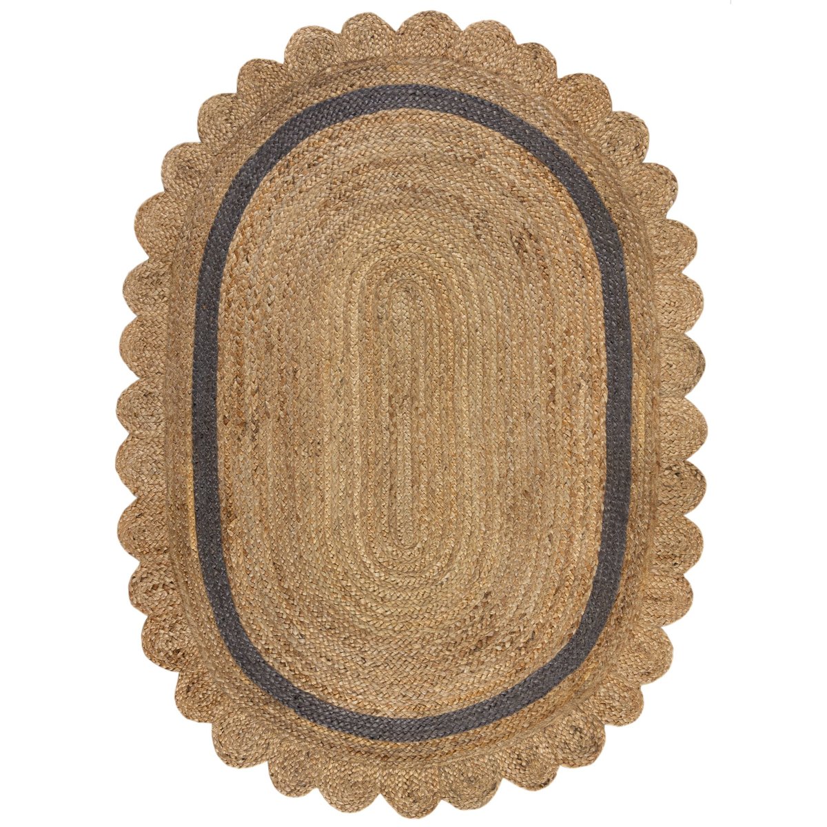 Tapis en jute ovale GRACE jute, FLAIR RUGS