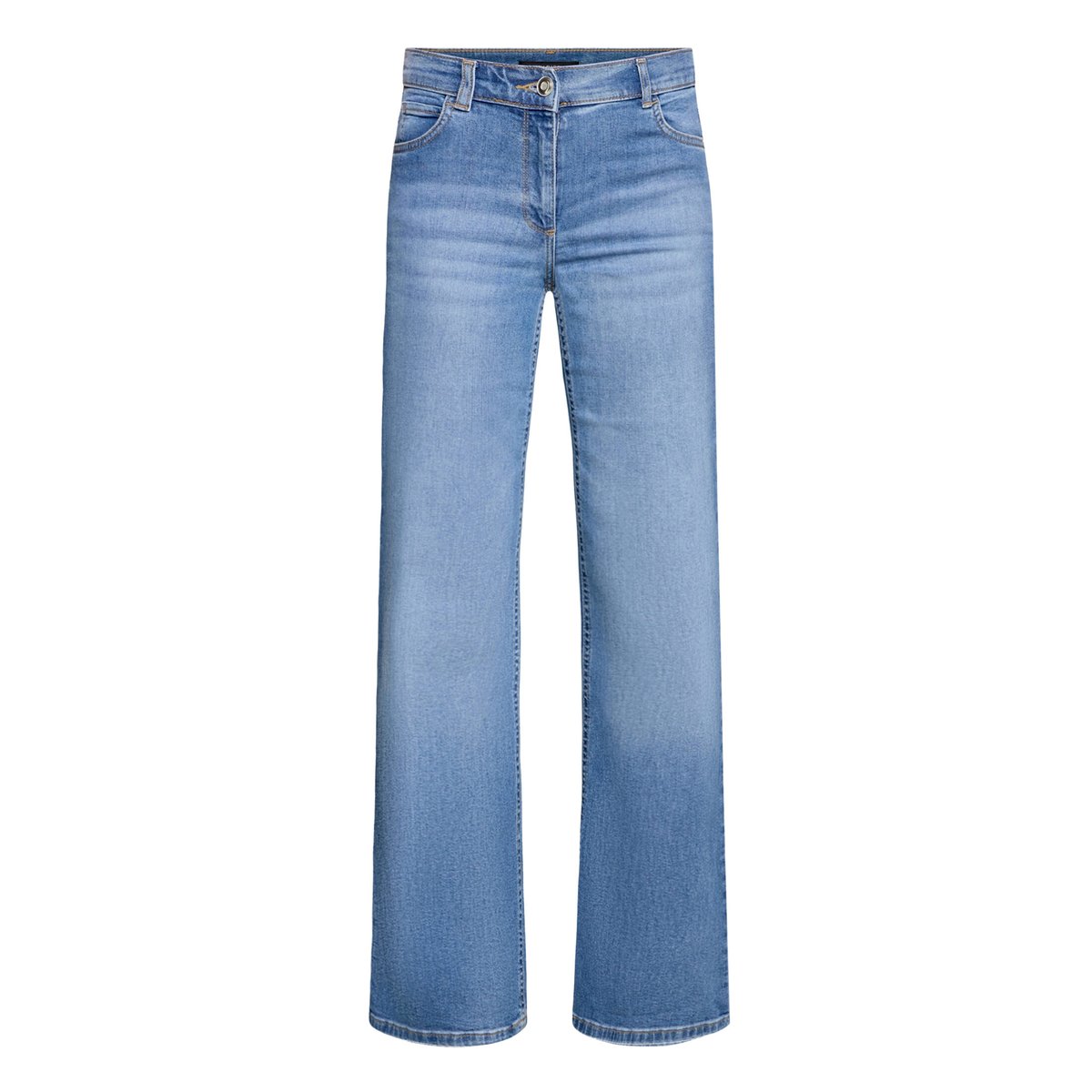 Pantalon casual à jambes larges bleu, BETTY BARCLAY