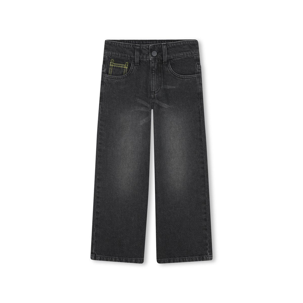 Pantalone in denim 5 tasche denim black lave, BILLIEBLUSH