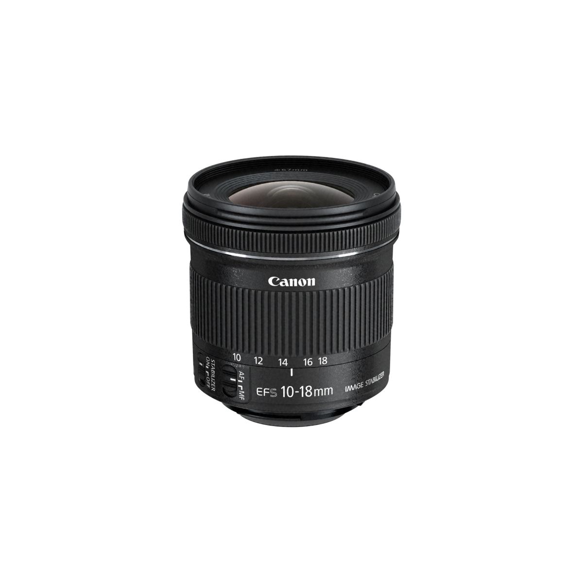 Objectif pour Reflex EF-S 10-18mm f/4.5-5.6 IS STM couleur unique, CANON