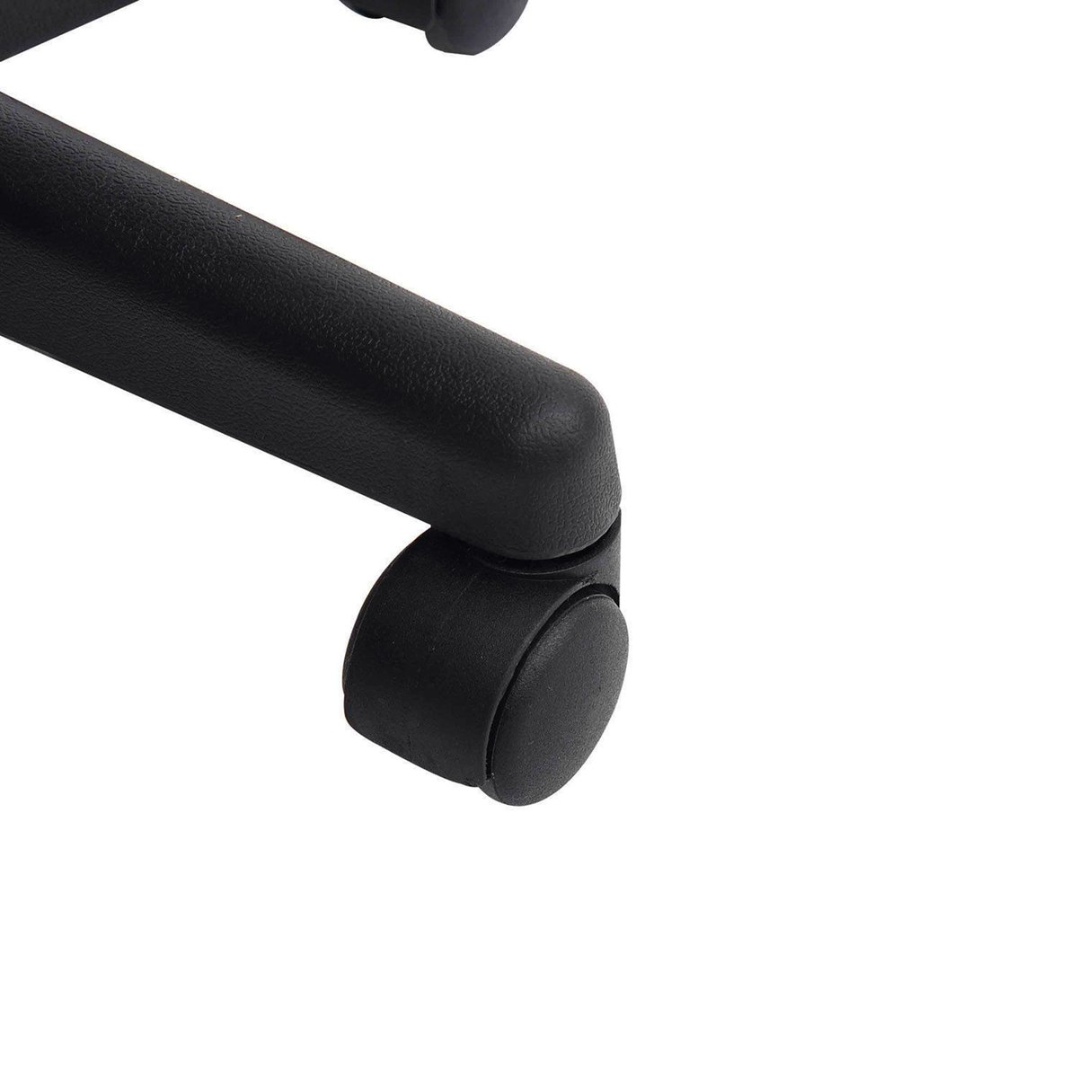 Tabouret de salon Bois Noir noir/rouge/blanc, HOMCOM