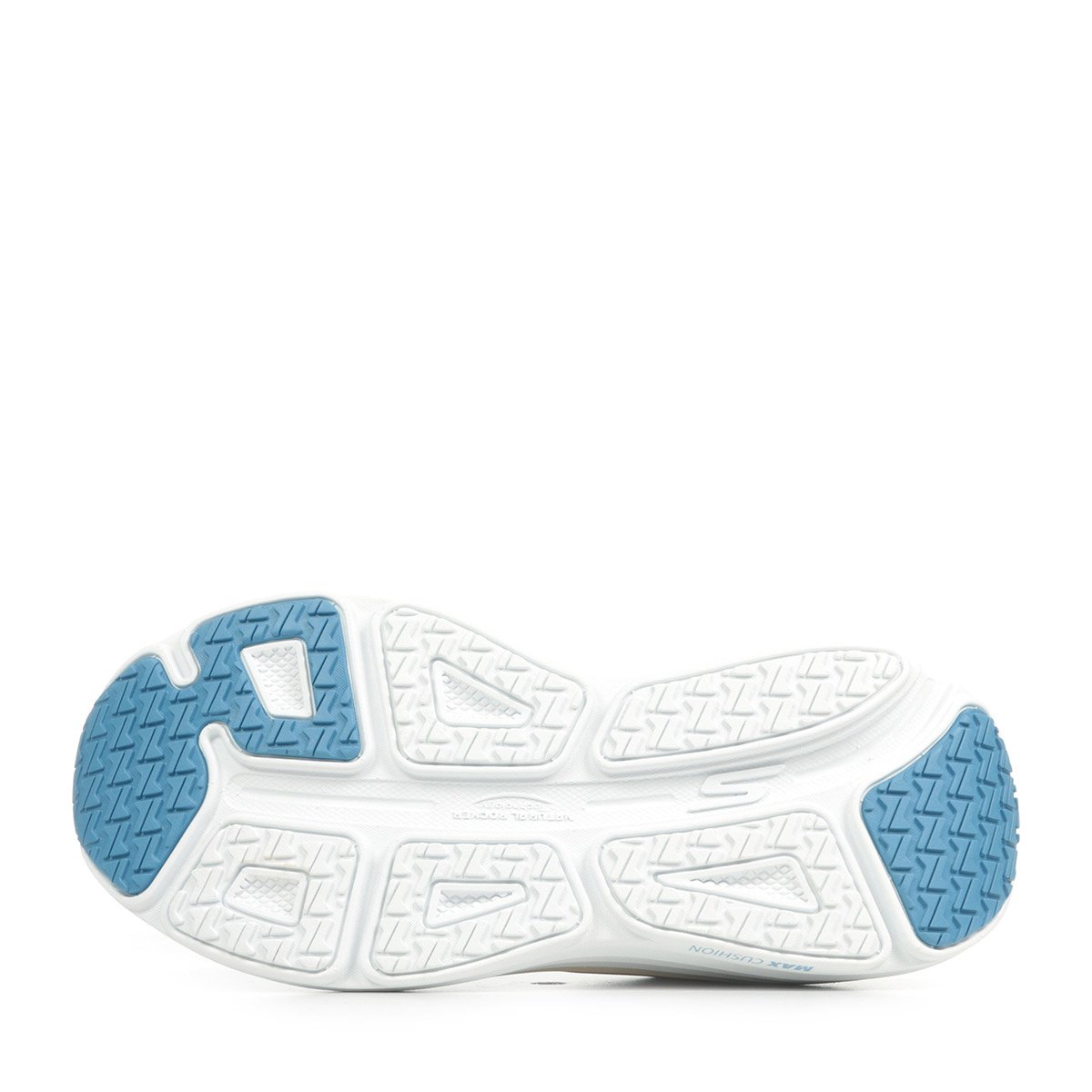 Chaussures de running MAX CUSHIONNING ENDEAVOUR blue/orange, SKECHERS