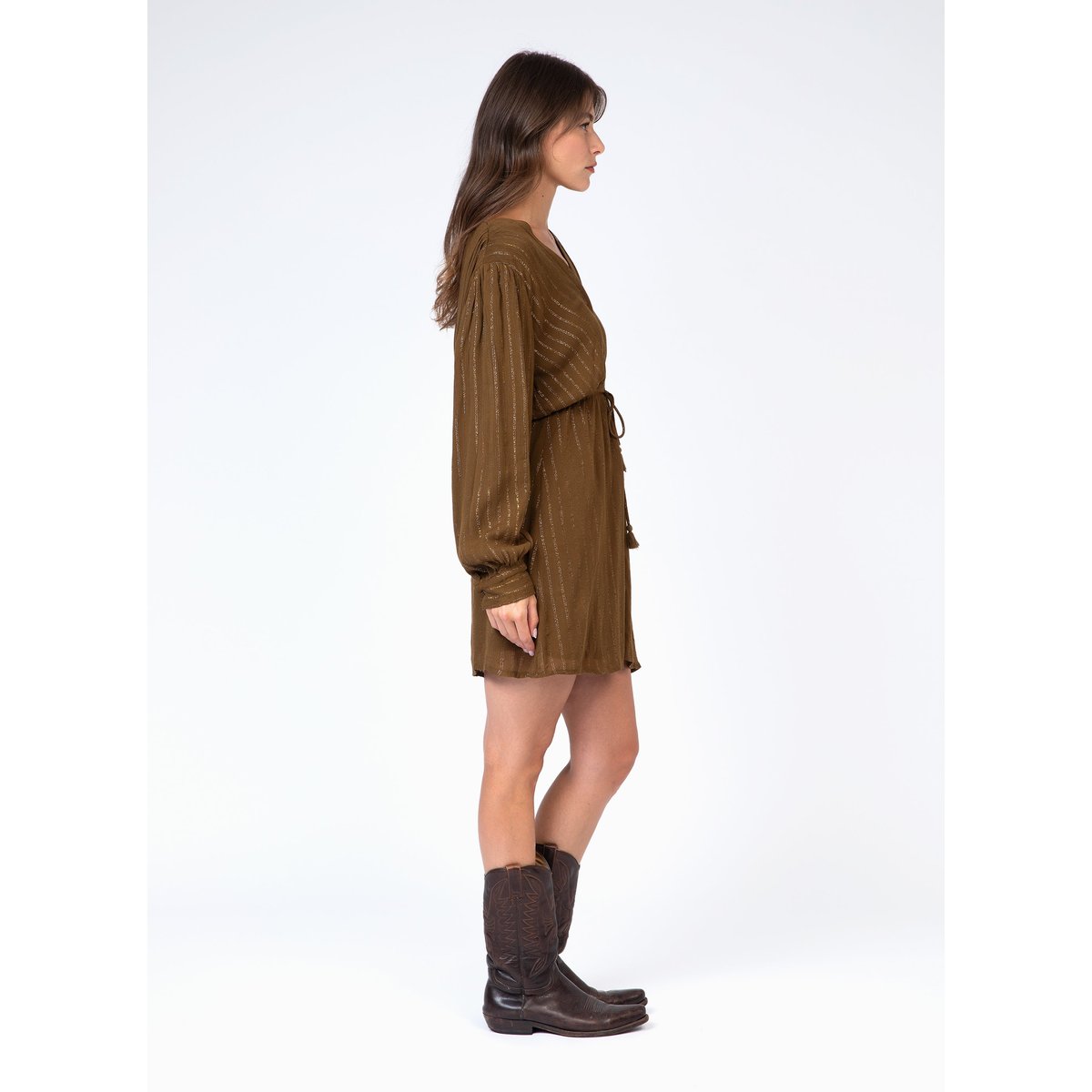 Robe Courte OCEA olive, AN'GE