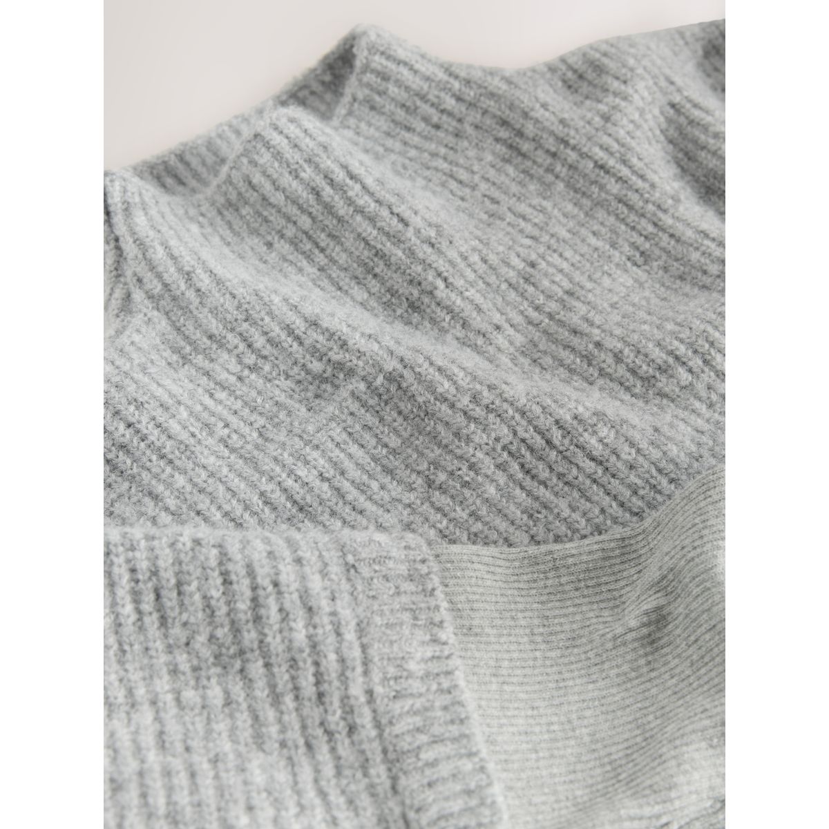 Poncho côtelé à double épaisseur gris, NEXT
